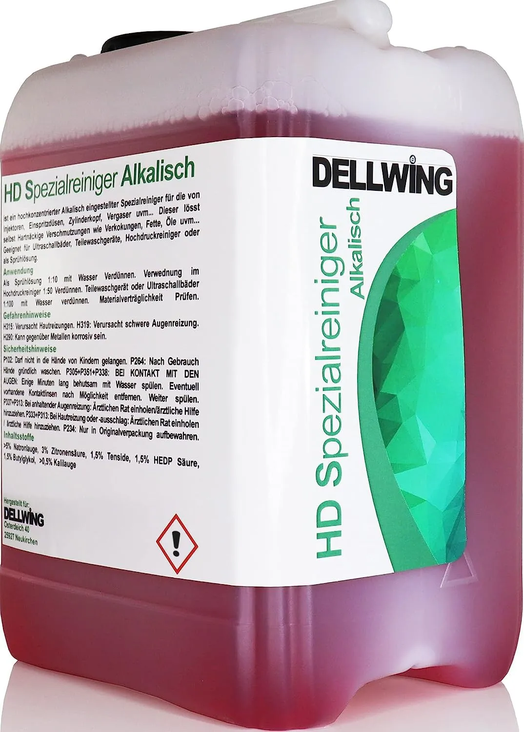 DELLWING - Detergente Concentrato per Carburatore, Teste dei Cilindri, Iniettori, Ugelli degli Iniettori e Altre Parti
