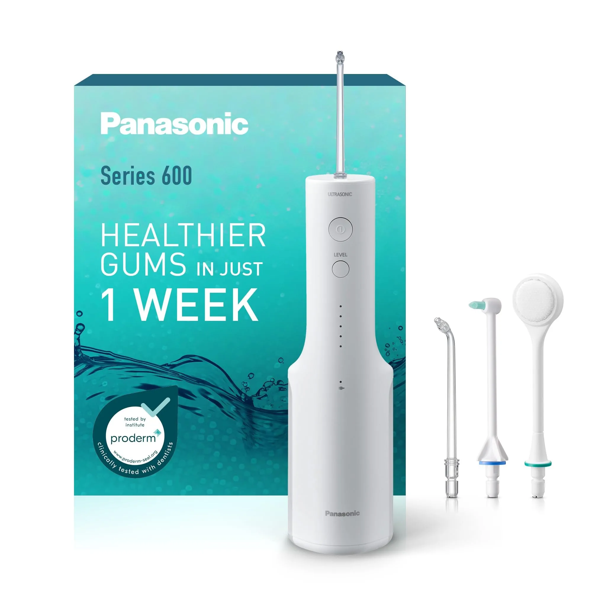 Panasonic Serie 600 Irrigatore Orale a Ultrasuoni EW-DJ67-W303