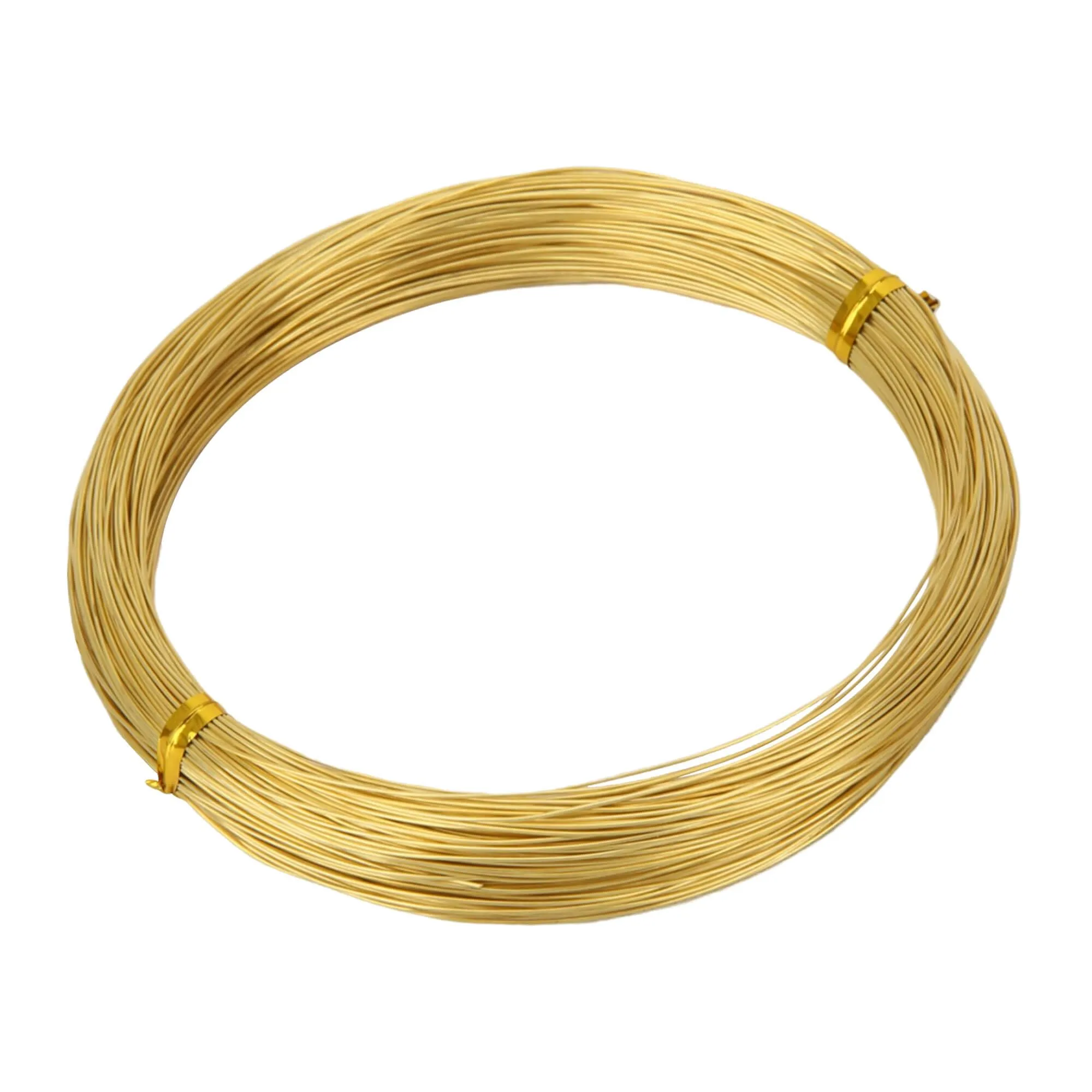 ZDLSDL Filo in Ottone, Diametro 0,5 mm, Lunghezza 50 m
