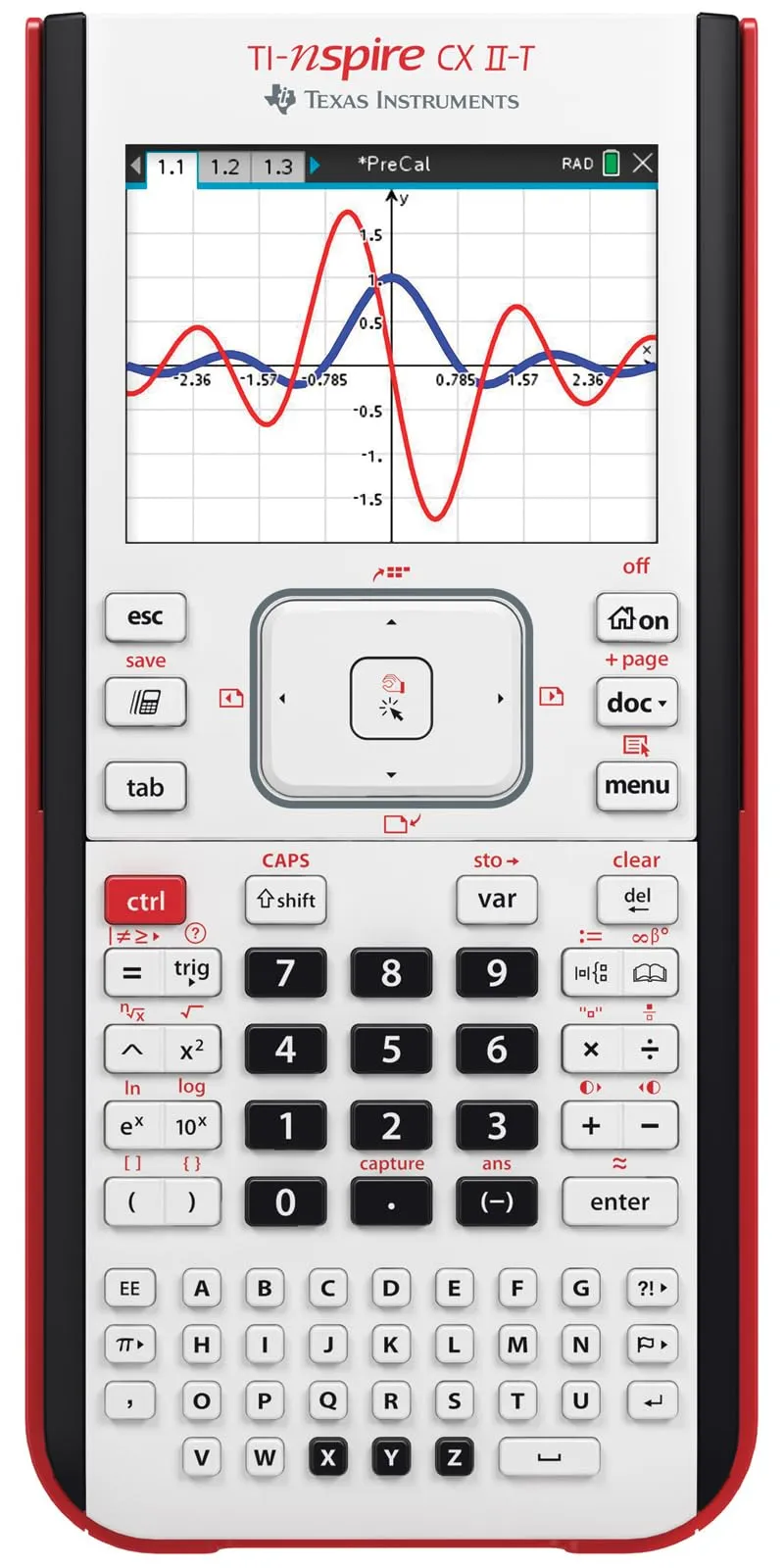 Texas Instruments TI-Nspire CX II-T Calcolatrice Grafica