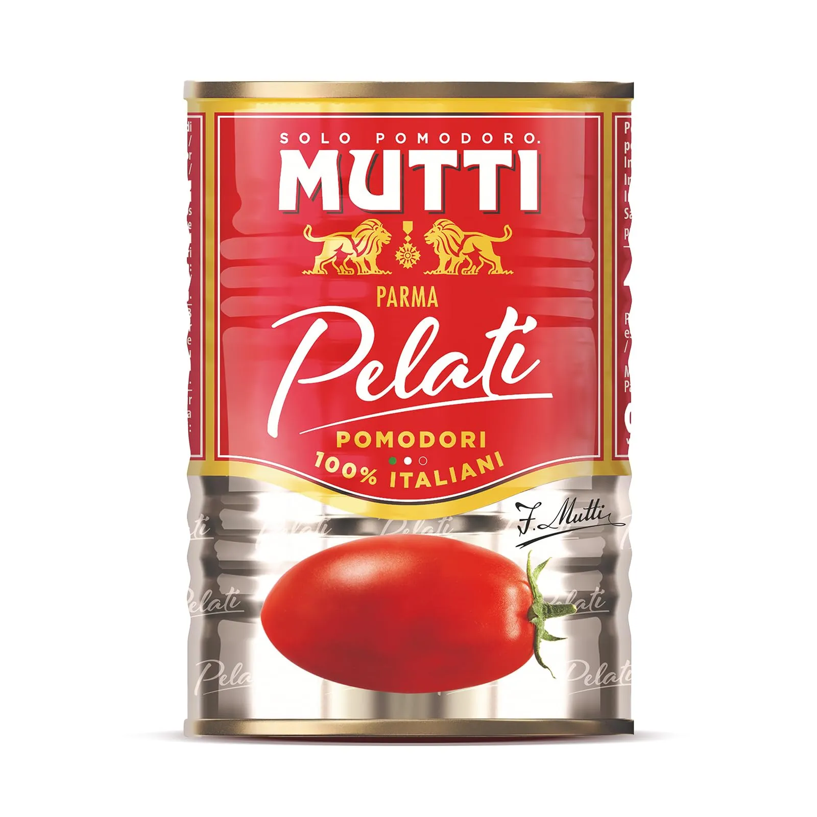 MUTTI - Pomodori Pelati, 400g (Confezione da 6)