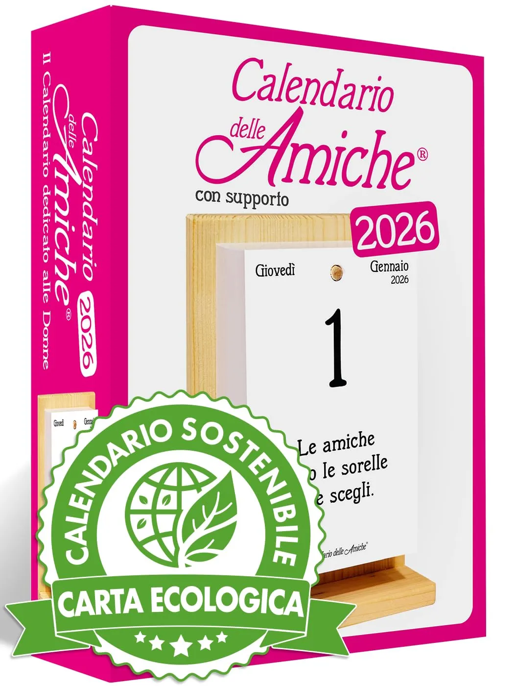 Calendario delle Amiche 2026 Eco Sostenibile