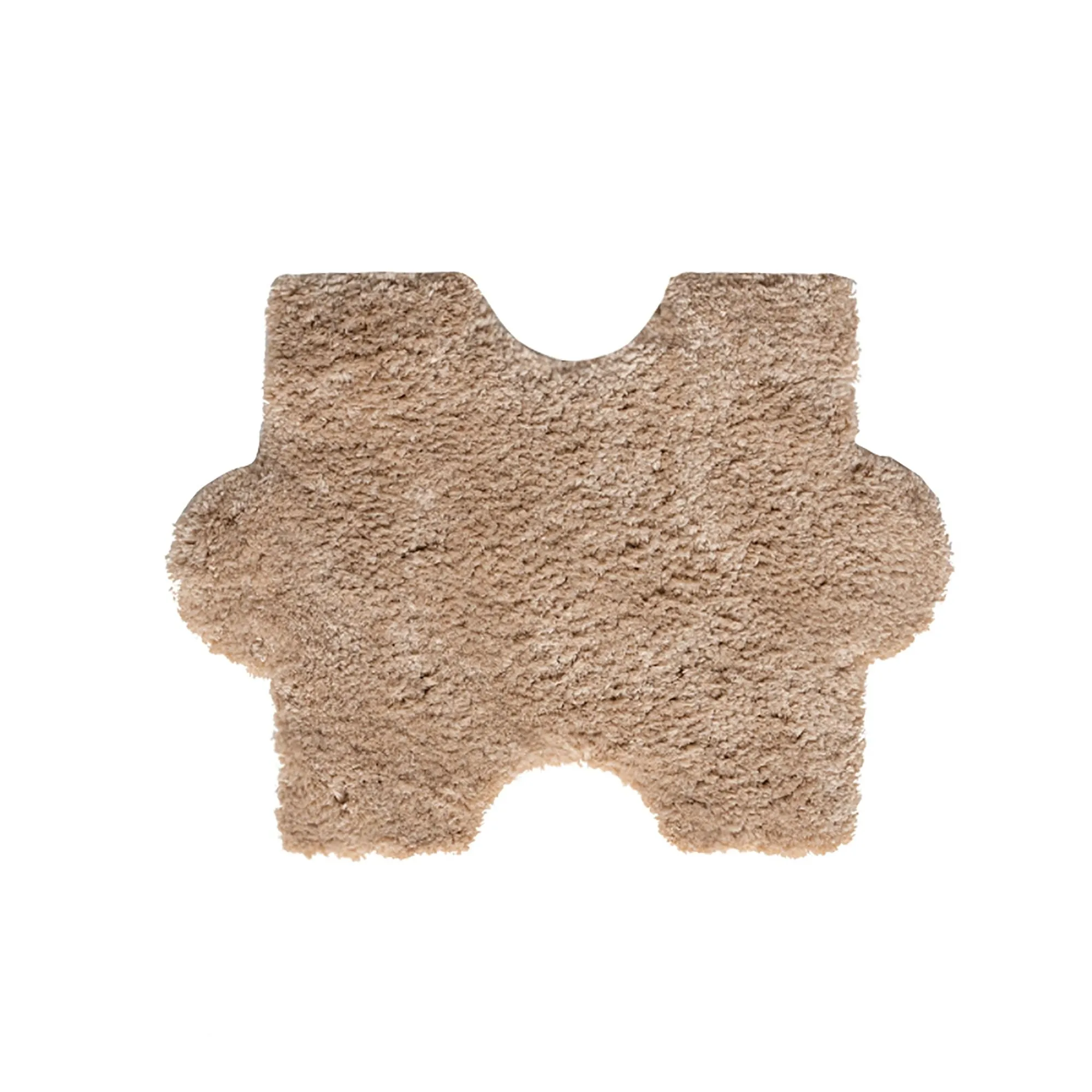 Funnyfuzzy Tappeto ad Incastro Irregolare in Peluche