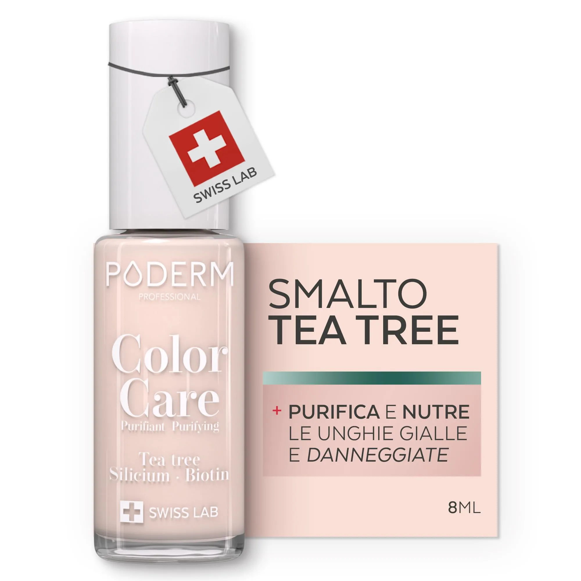 PODERM - MICOSI DELLE UNGHIE | Smalto colorato TEA TREE