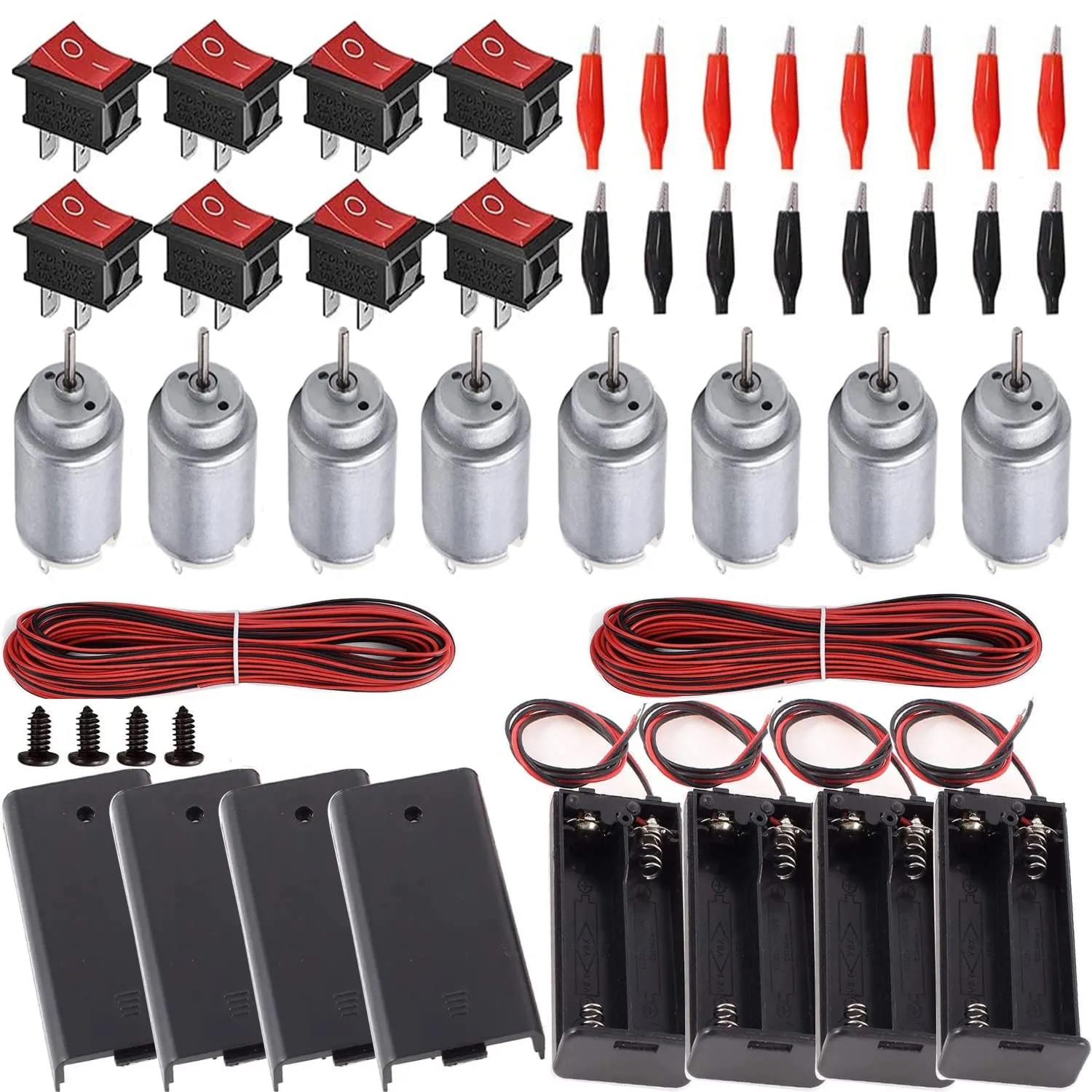 Kit Motore DC RUNCCI-YUN per Progetti Scientifici DIY