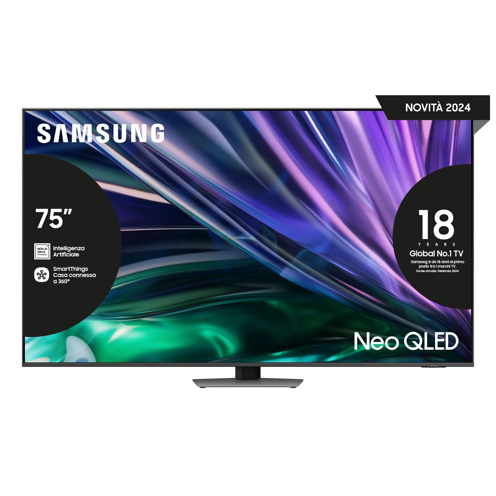 Samsung TV QE75QN85DBTXZT Neo QLED 4K 75" Smart TV
