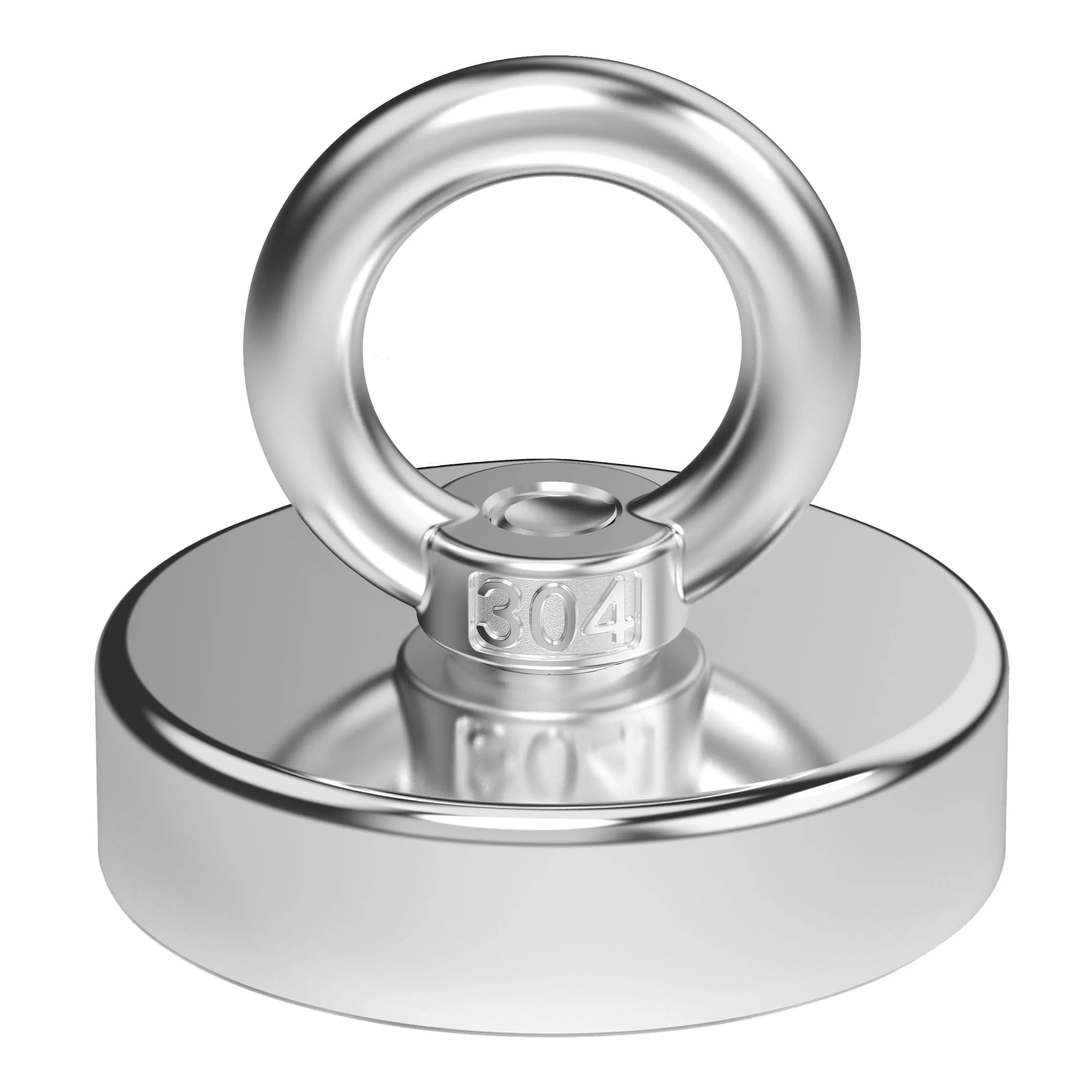 Magnete al Neodimio Potente Magnetpro 200kg - 60mm per Pesca Magnetica, Industria e Scienza