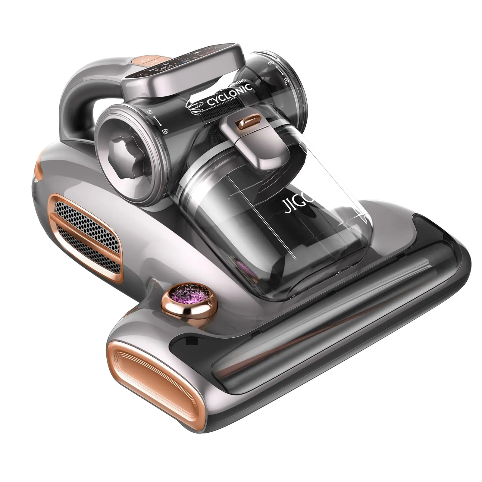 JIGOO T600 Aspiratore per Materassi Antiacaro con UV e Vibrazione
