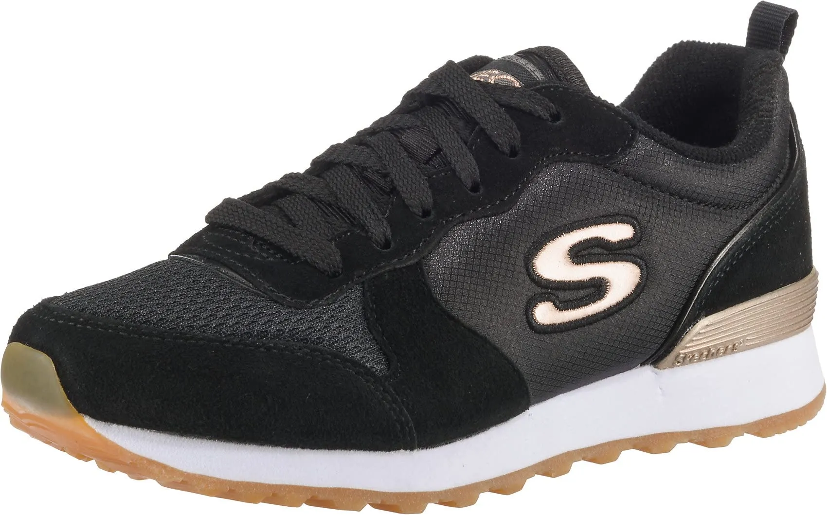 Skechers Originals OG 85 - Golden Girl: Sneakers Donna Nero/Oro