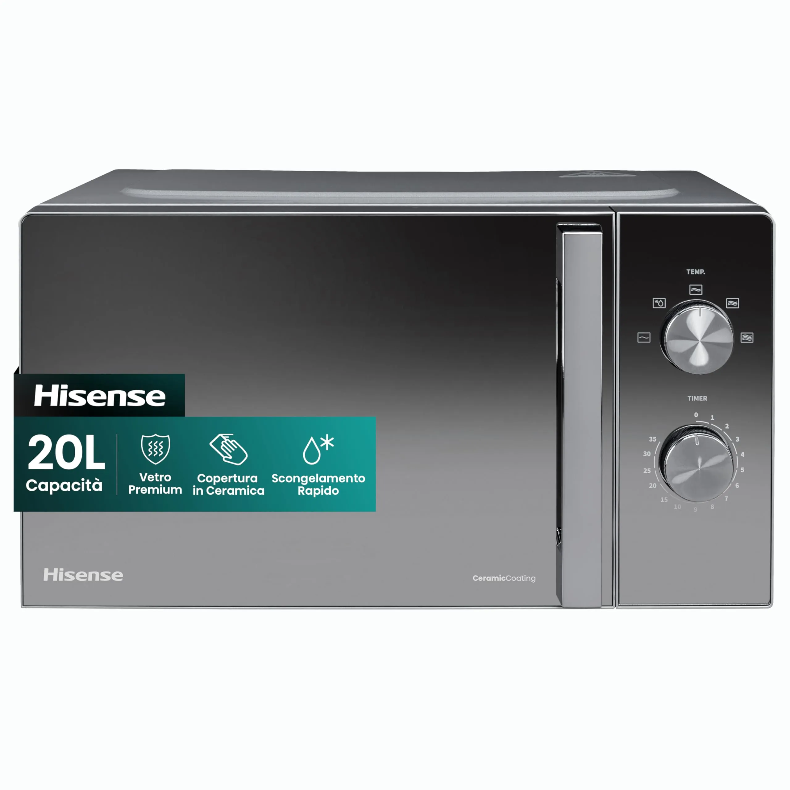 Hisense Microonde H20MOMCP1H 20L 700W