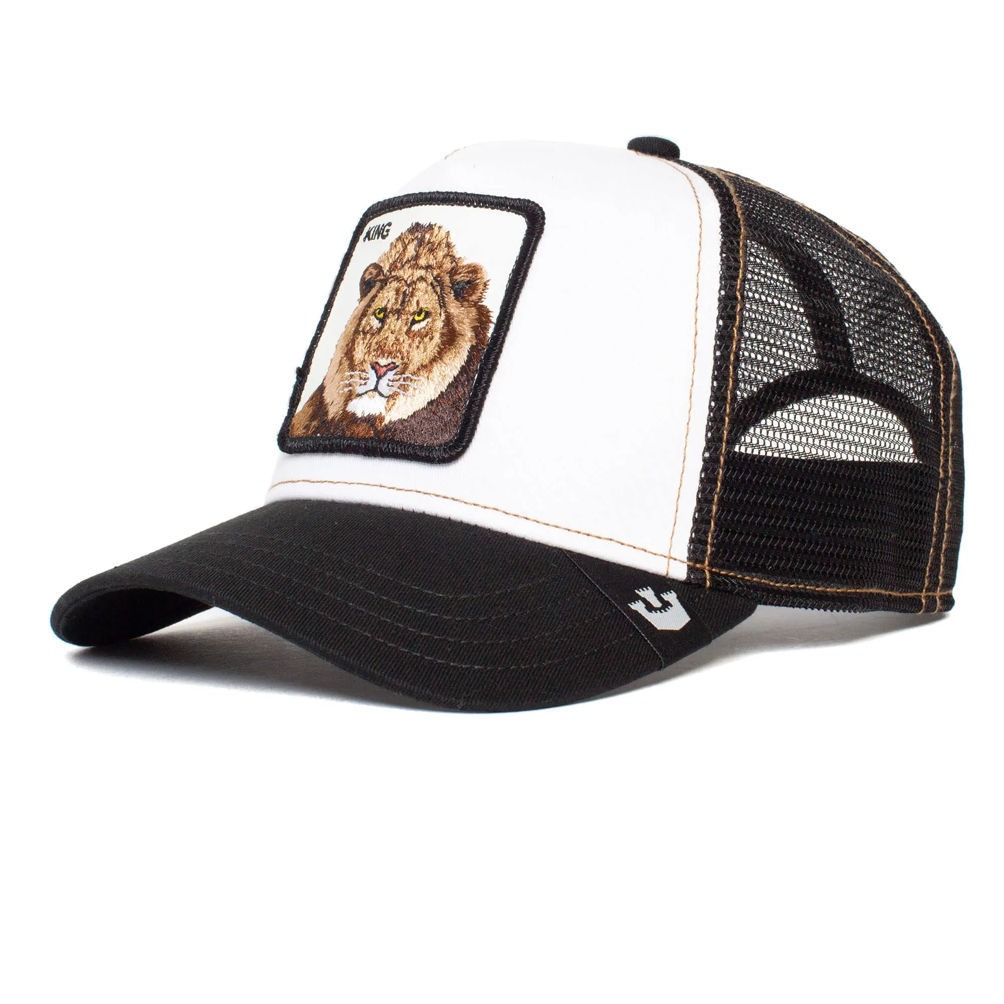 Goorin Bros. The Farm - Cappellino Trucker Leone Re Nero