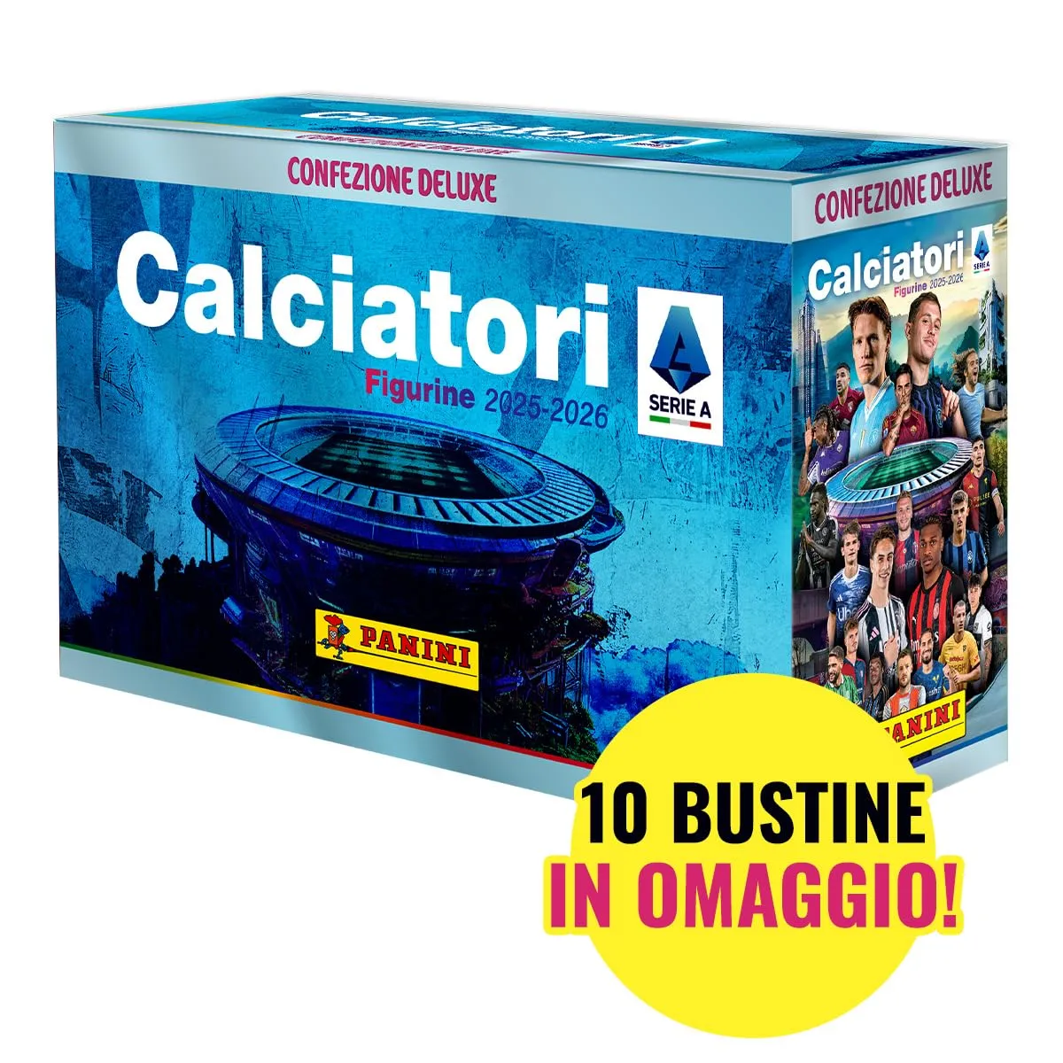 Calciatori Panini 2025-2026 - Gift Box da 60 Bustine