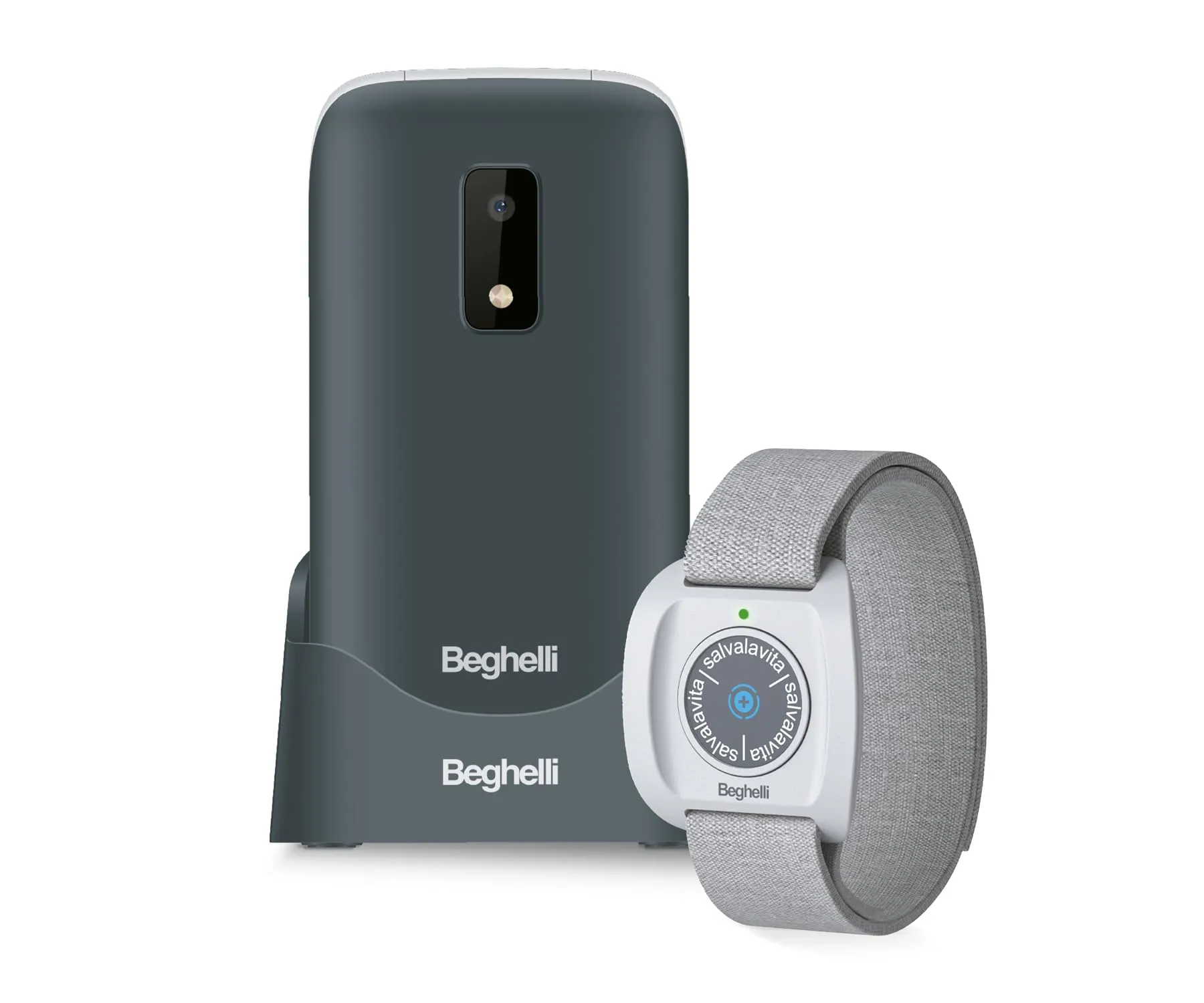 Kit Salvalavita Beghelli Phone SLV20 Plus + Bracciale Band