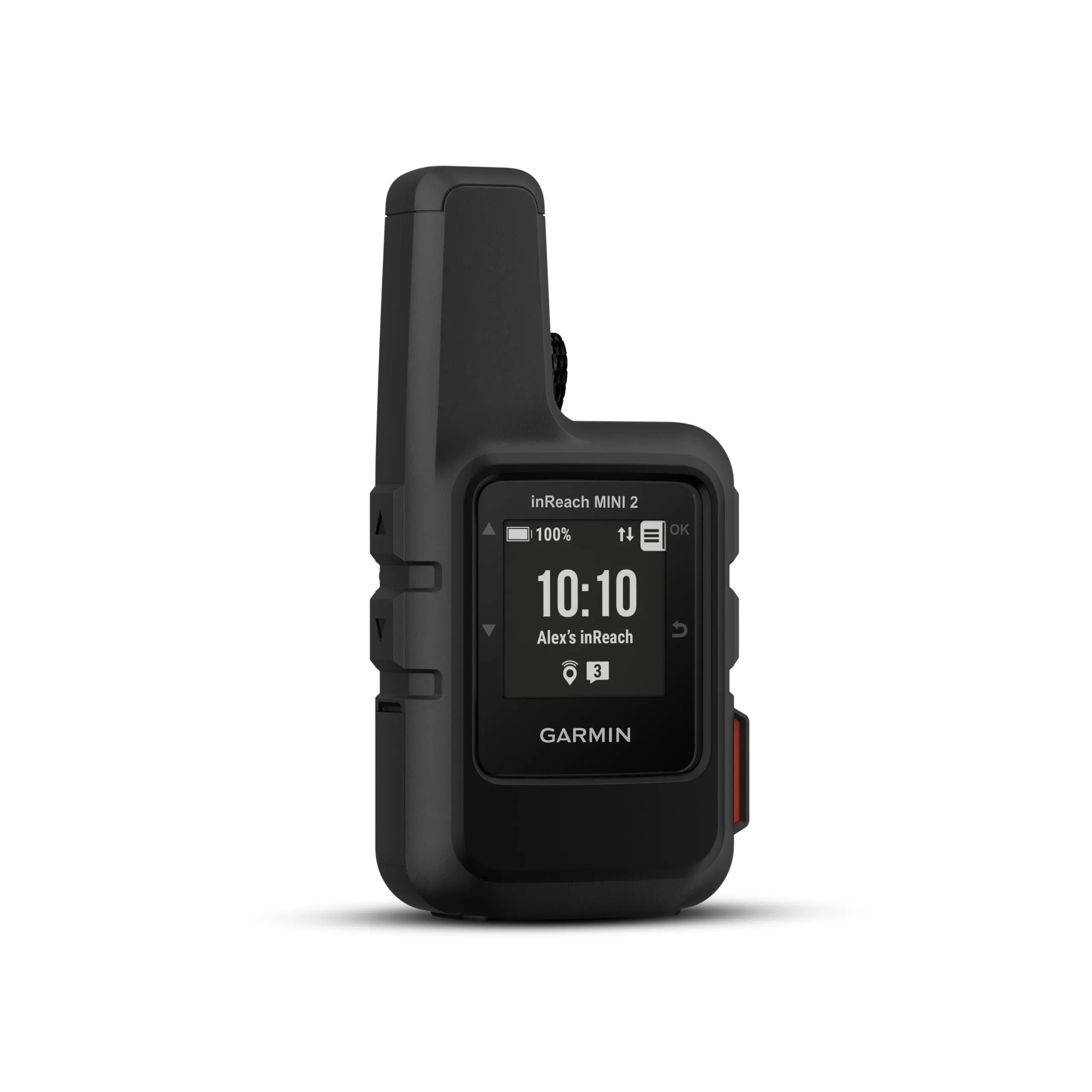 Garmin InReach Mini 2 (Nero), Comunicatore Satellitare, Copertura Iridium, Invia e ricevi messaggi, Lancia SOS, LiveTrack, TracBack, Autonomia fino a 14 giorni