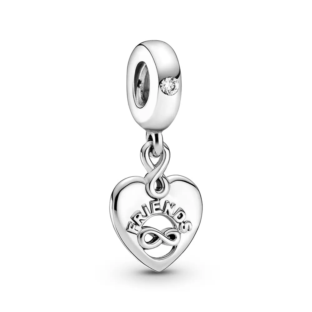 Pandora Ciondolo in argento Amici per sempre