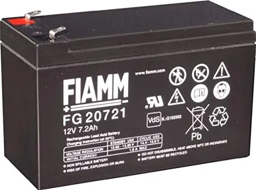 Batteria Fiamm FG20721 12V 7,2Ah AGM