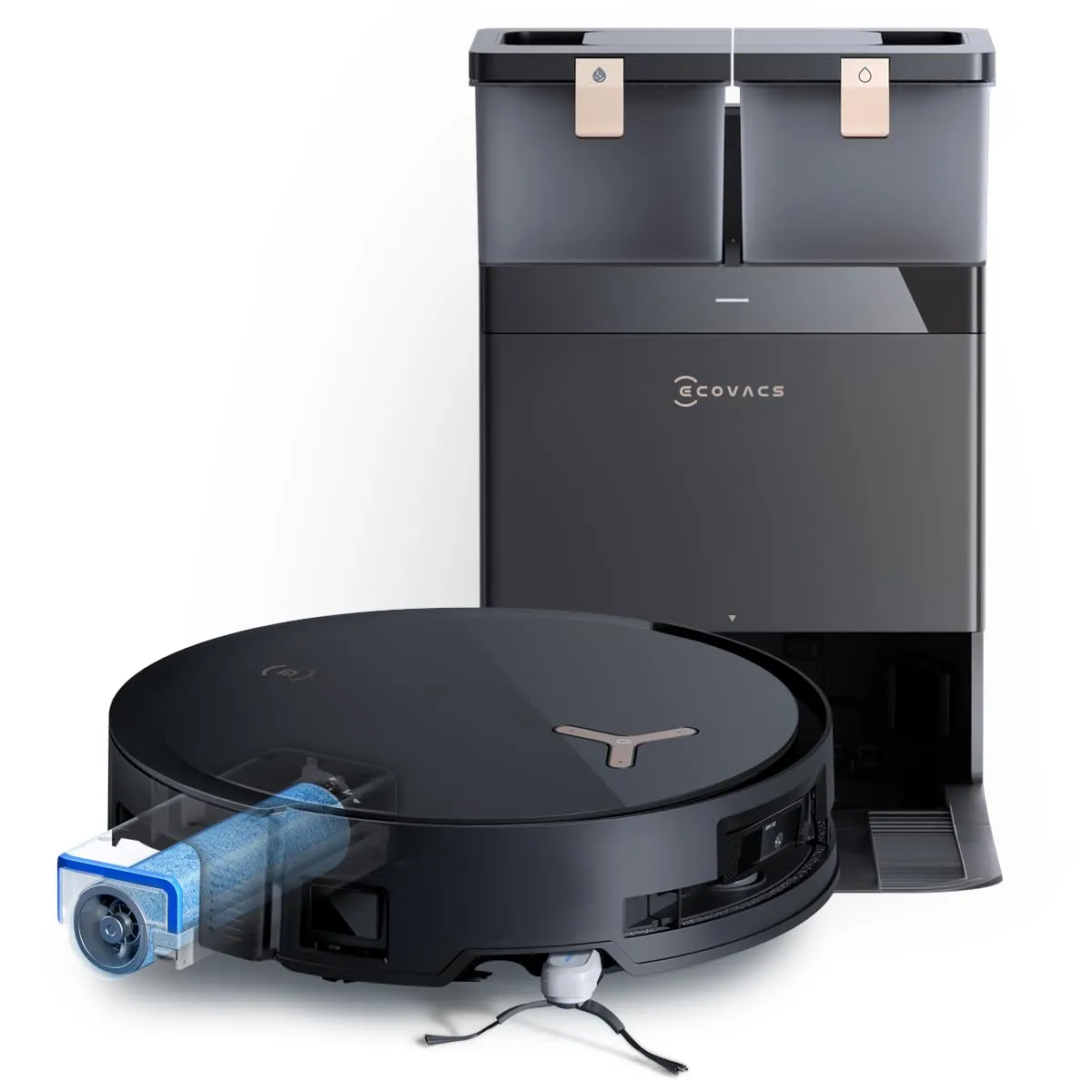 ECOVACS DEEBOT X8 PRO OMNI Robot Aspirapolvere Lavapavimenti