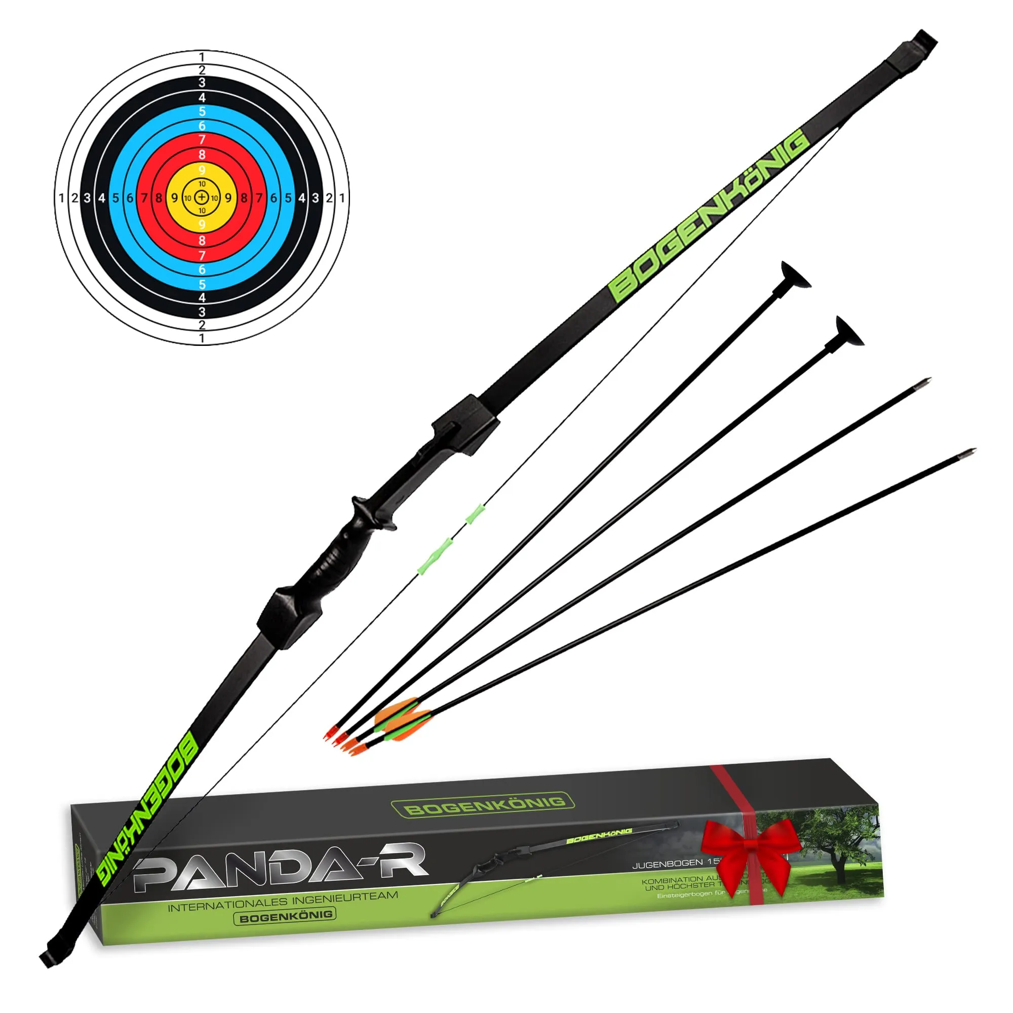 Bogenkönig Set Arco da caccia per Bambini