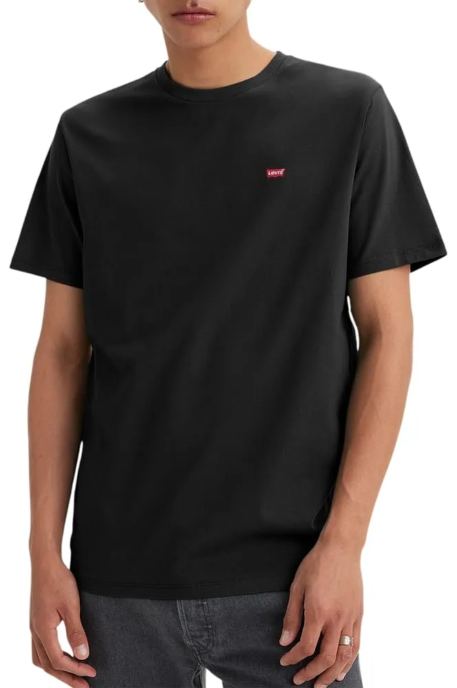 Levi's Ss Original Housemark Tee, Maglietta Uomo, Stonewashed Black, L