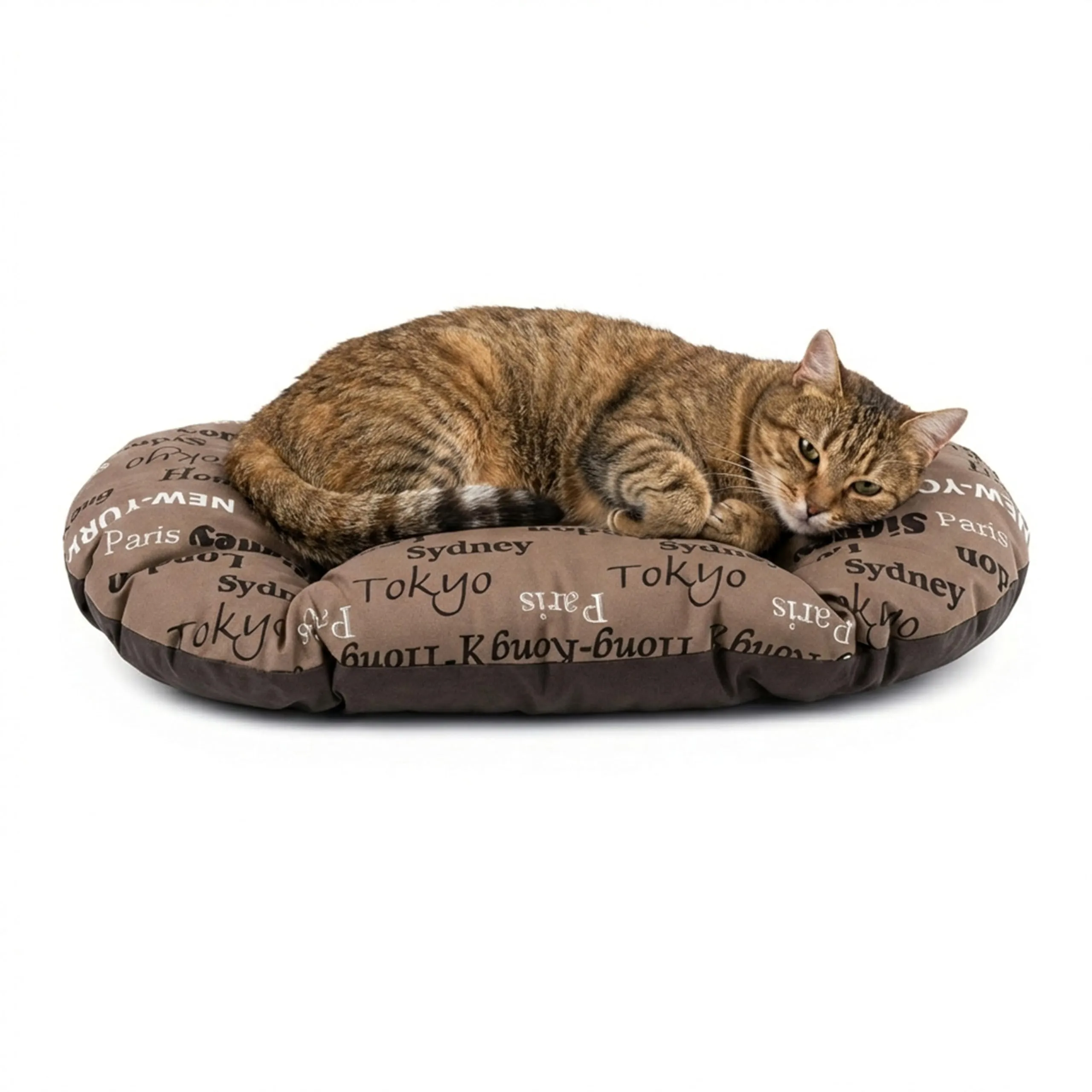Ferplast Relax Cuscino per Cani e Gatti, 55 x 36 cm, Marrone