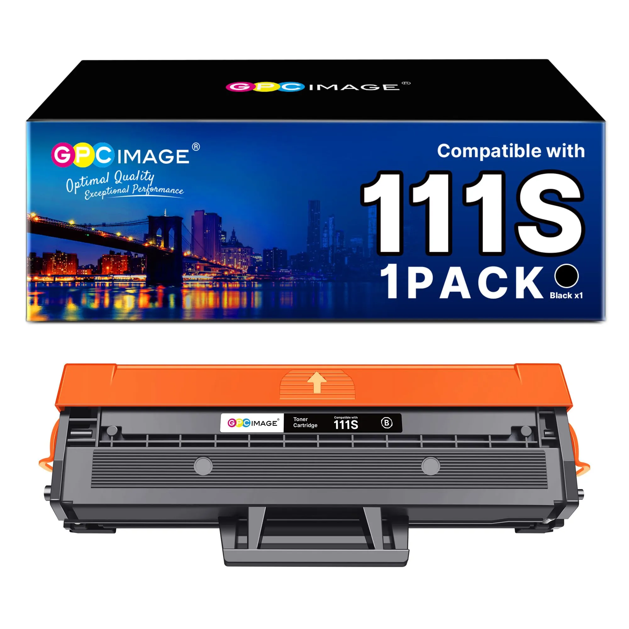 GPC Image Cartuccia Toner Compatibile Samsung D111S Nero