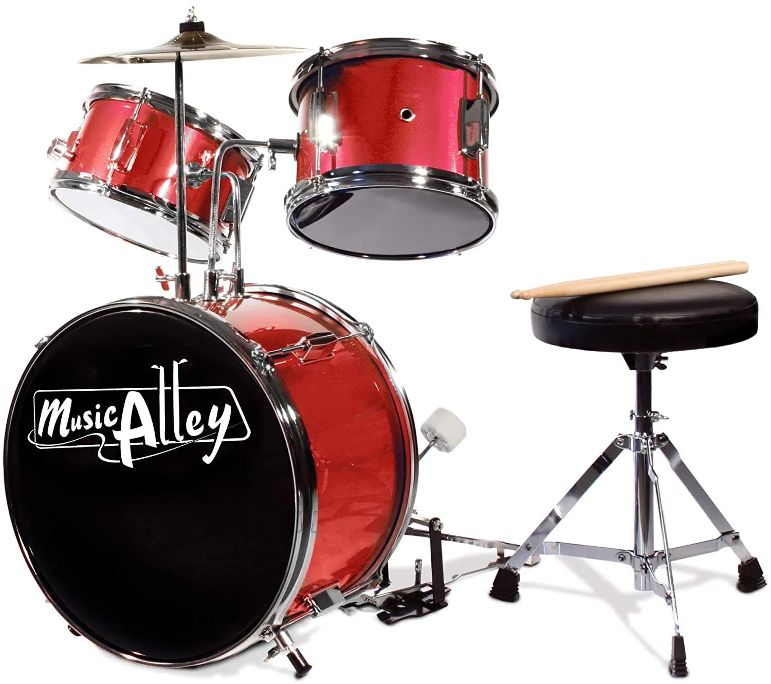 Music Alley Kit Batteria Junior per Bambini