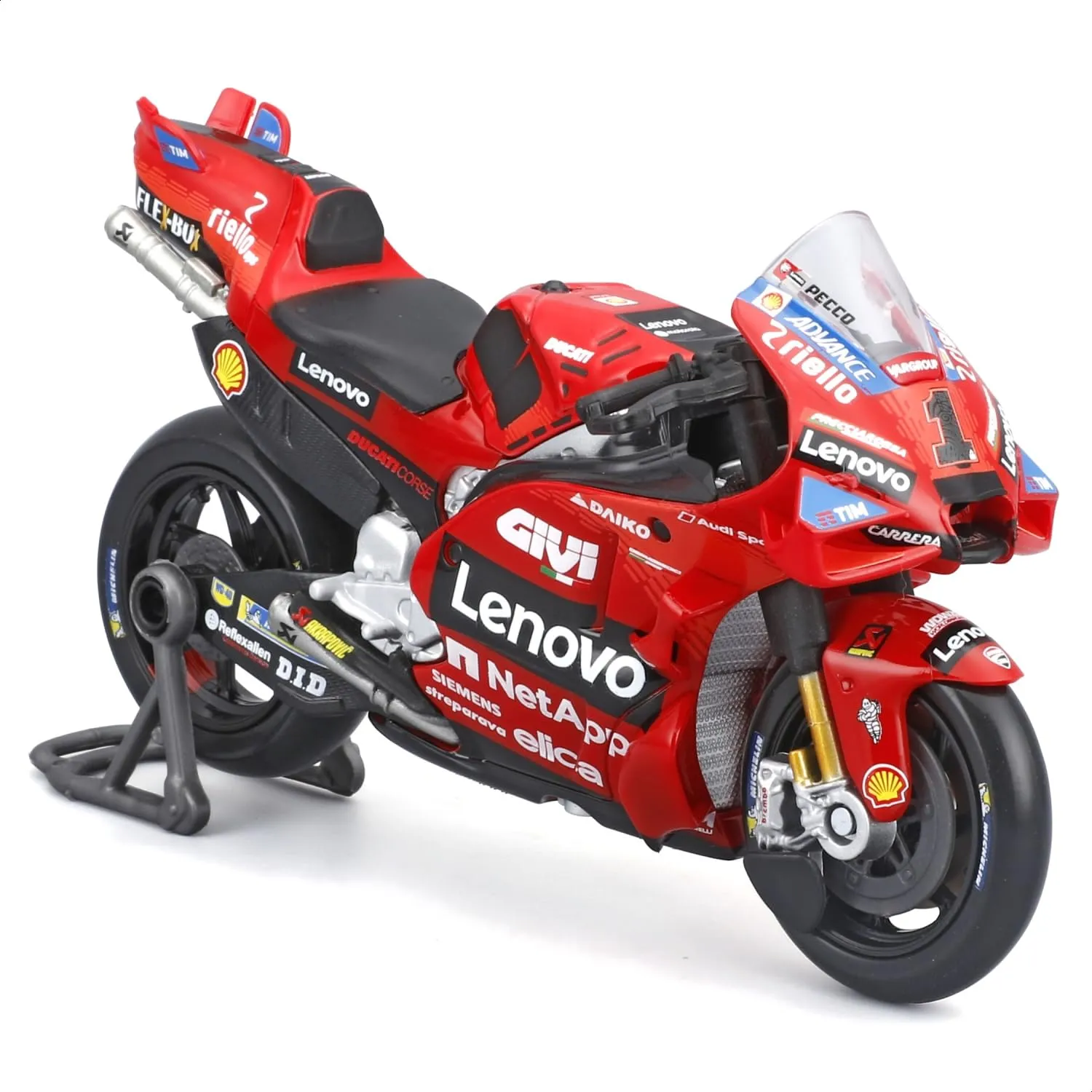 Maisto - Ducati Lenovo Team 2024 Bagnaia #1, Scala 1:18