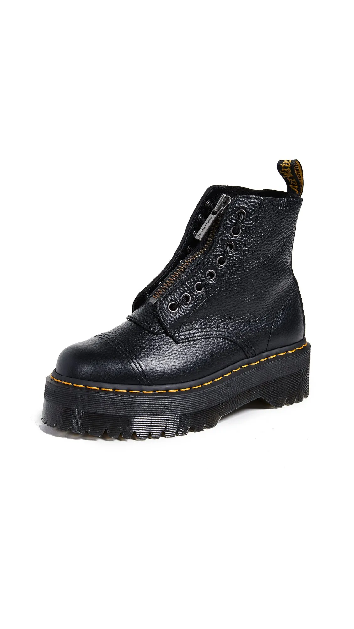 Dr. Martens Bovver Boots Donna Nero 36 EU