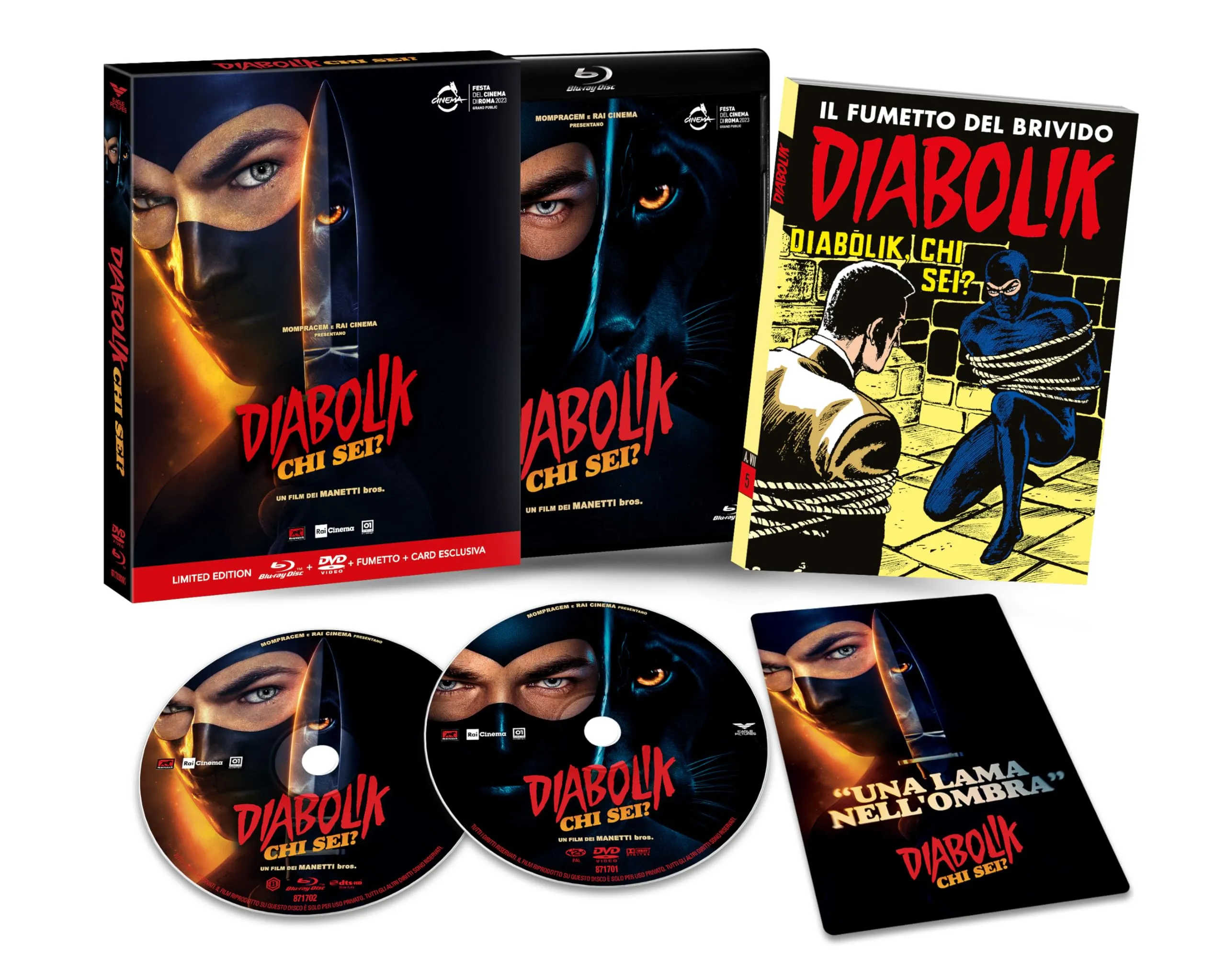 Diabolik - Chi Sei? - Combo (Bd + Dvd )