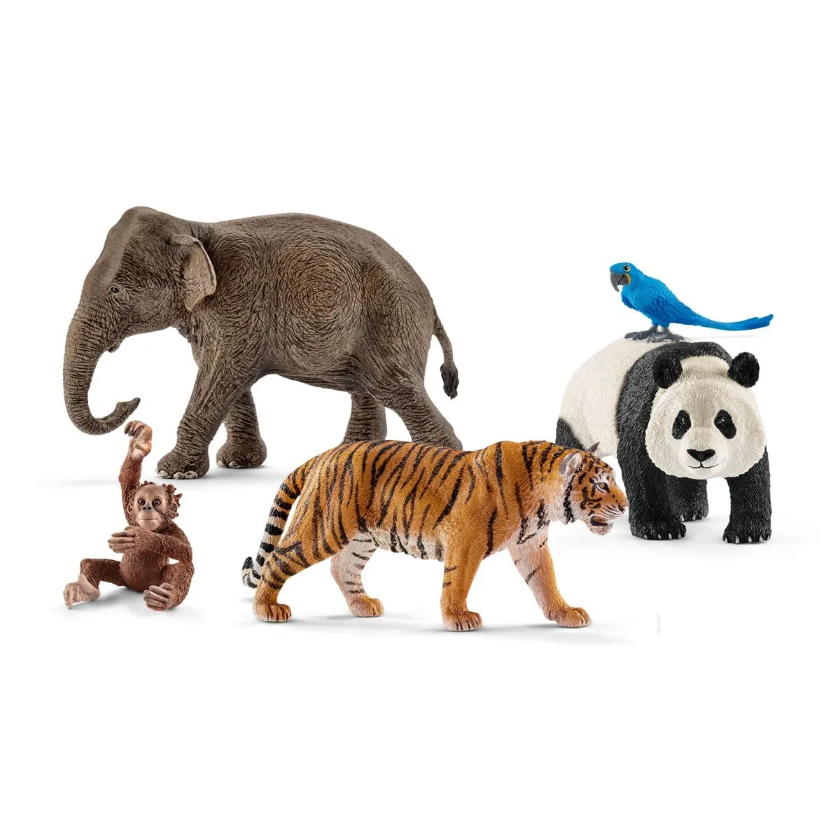 Schleich Wild Life - Set 5 Animali della Giungla