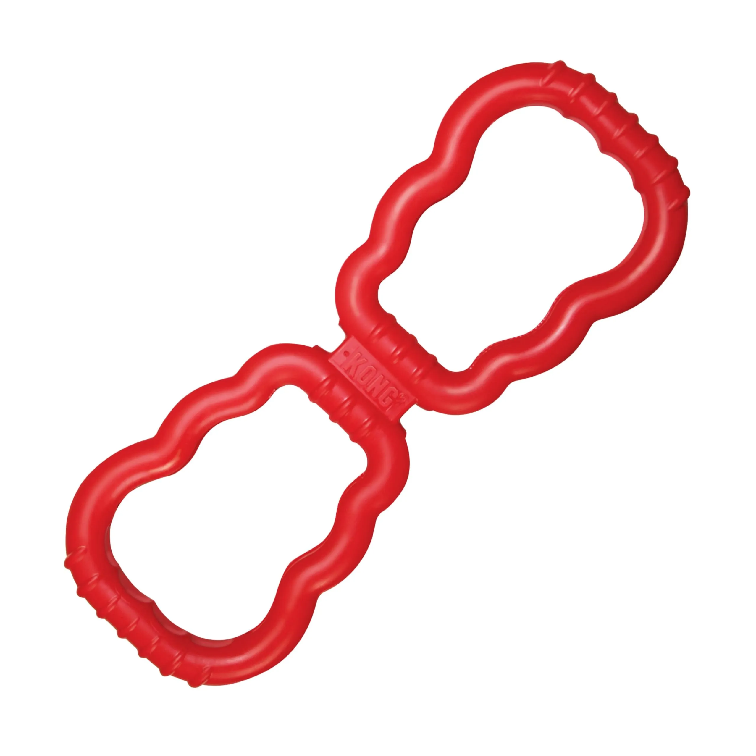 KONG - Tug - Gioco per Cani in Gomma Elastica e Resistente per Tira e Molla - Per Cani Di Taglia Media