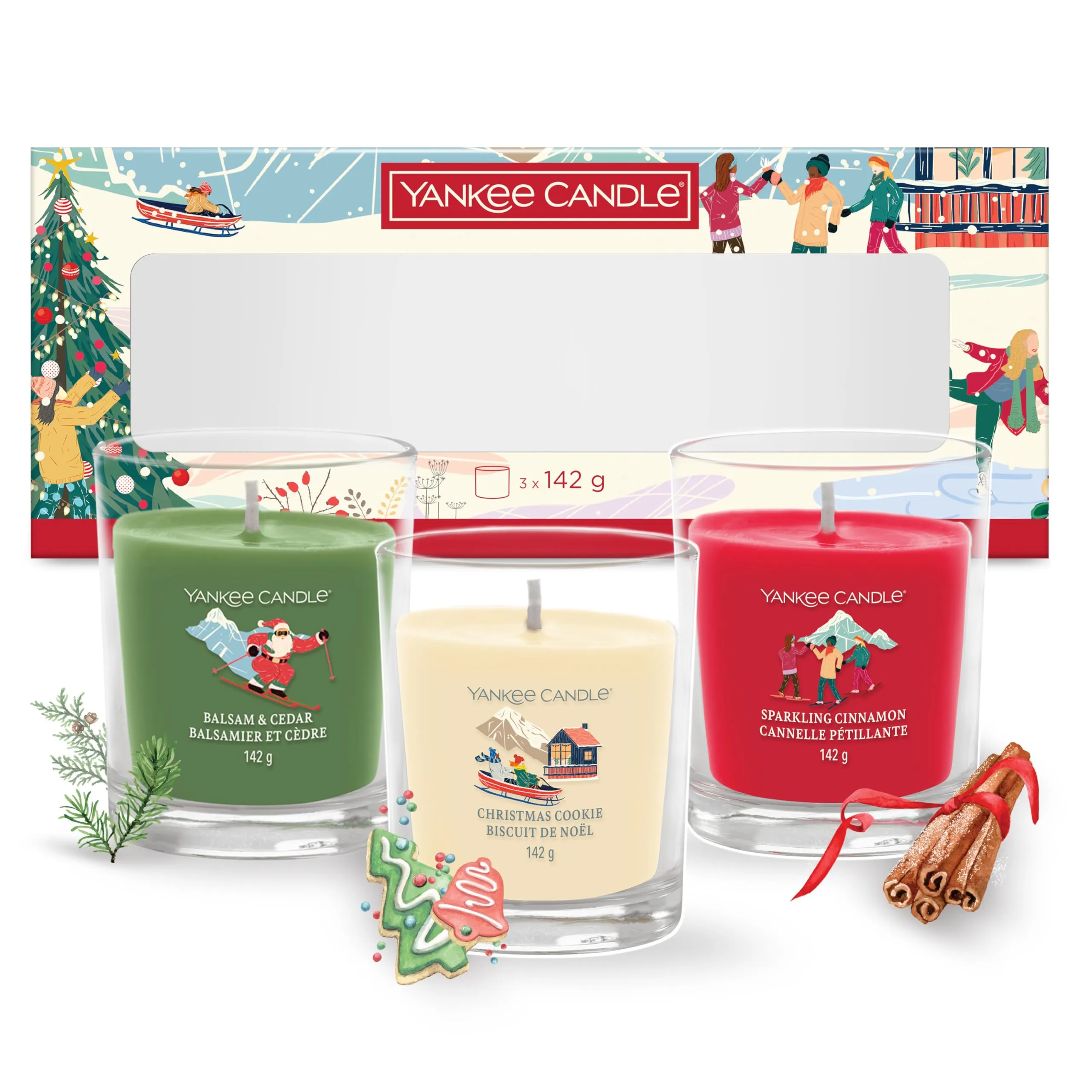 Yankee Candle Set Regalo Candele Profumate Natalizie Après Ski