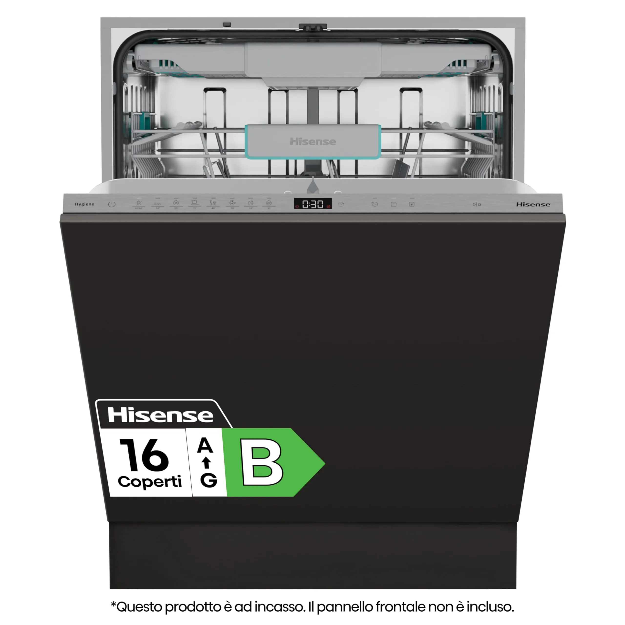 Hisense HV16B Lavastoviglie Integrata a Scomparsa Totale