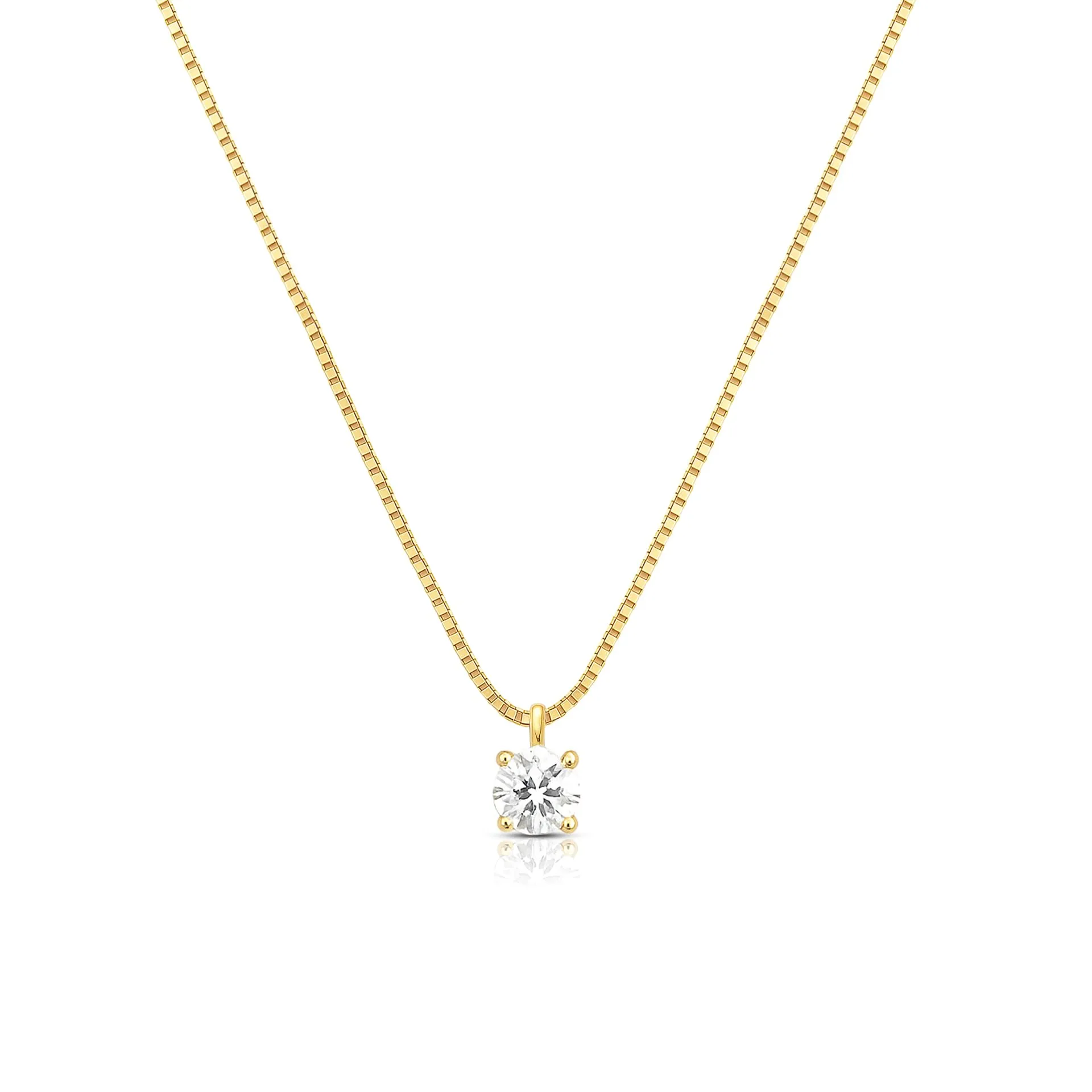 Collana Louis Ciocchetti Argento 925 con Zircone Oro