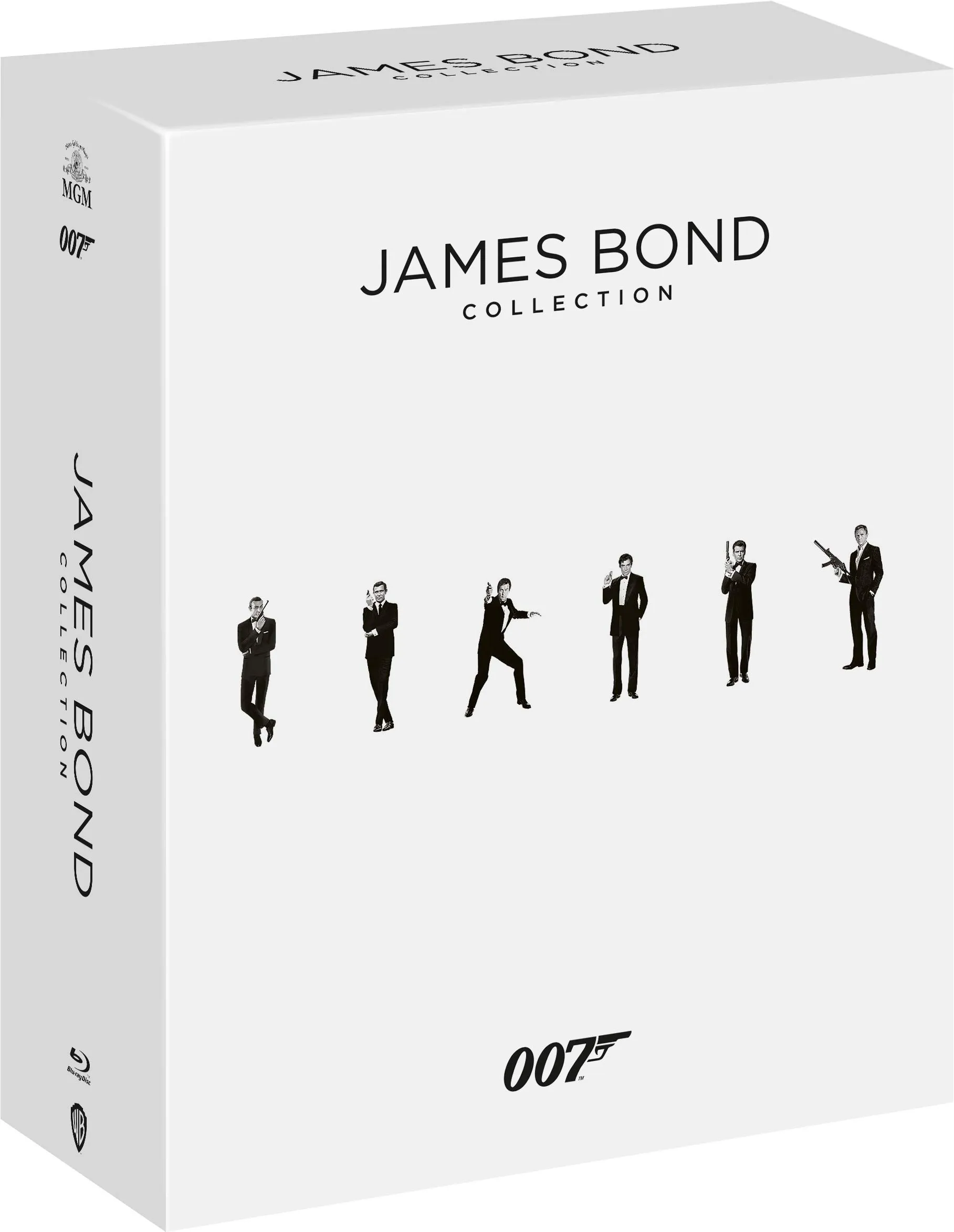 James Bond Collection: Tutti i Film di 007 in un Cofanetto Speciale (Box 24 Blu-Ray)