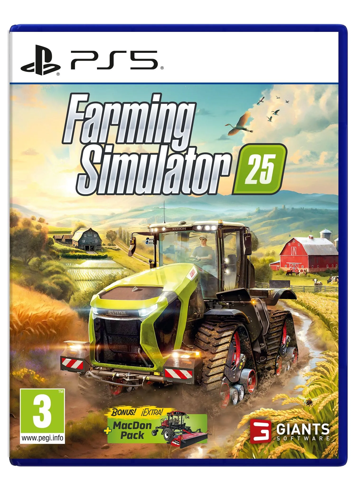 MacDon Pack per Farming Simulator 25 - PS5