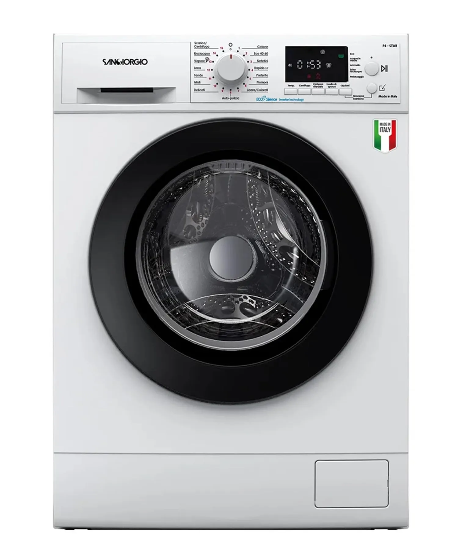 Lavatrice a Carica Frontale F812A5 - 8 Kg, 1200 Giri, Classe A