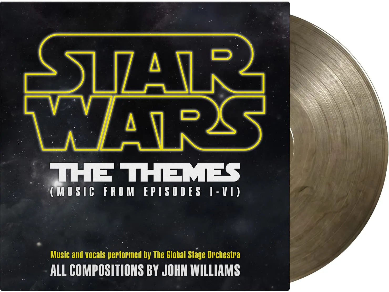 Star Wars - The Themes (Crystal Clear & Black Vinyl) - Edizione Limitata