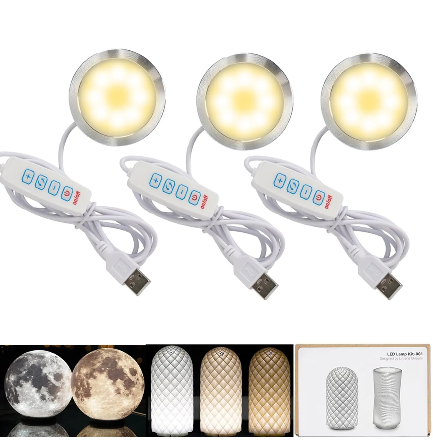 Kit Lampada LED Tre Colori per Bambu Lab Makerworld