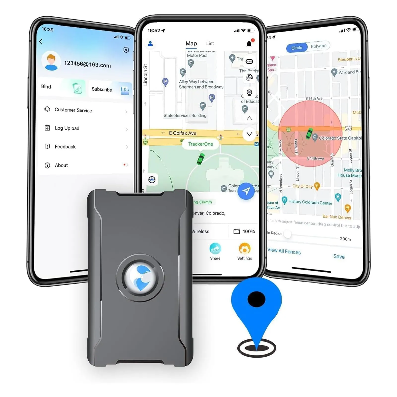 Localizzatore GPS Satellitare per Auto, Moto, Bambini, Cani - Wanwaytech S20