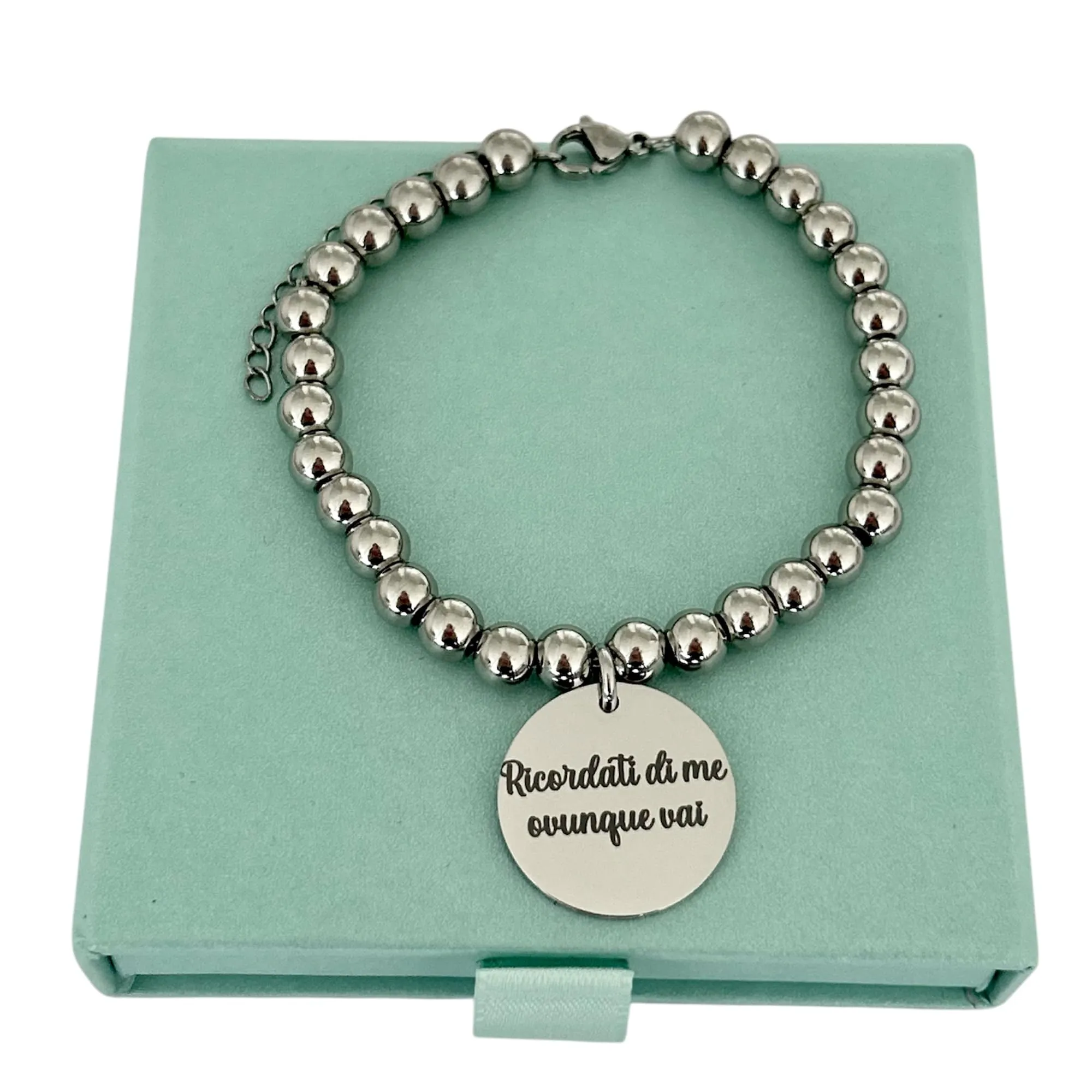 Vero Bijoux Bracciale Donna Personalizzato con Incisione - Acciaio Inox Made in Italy