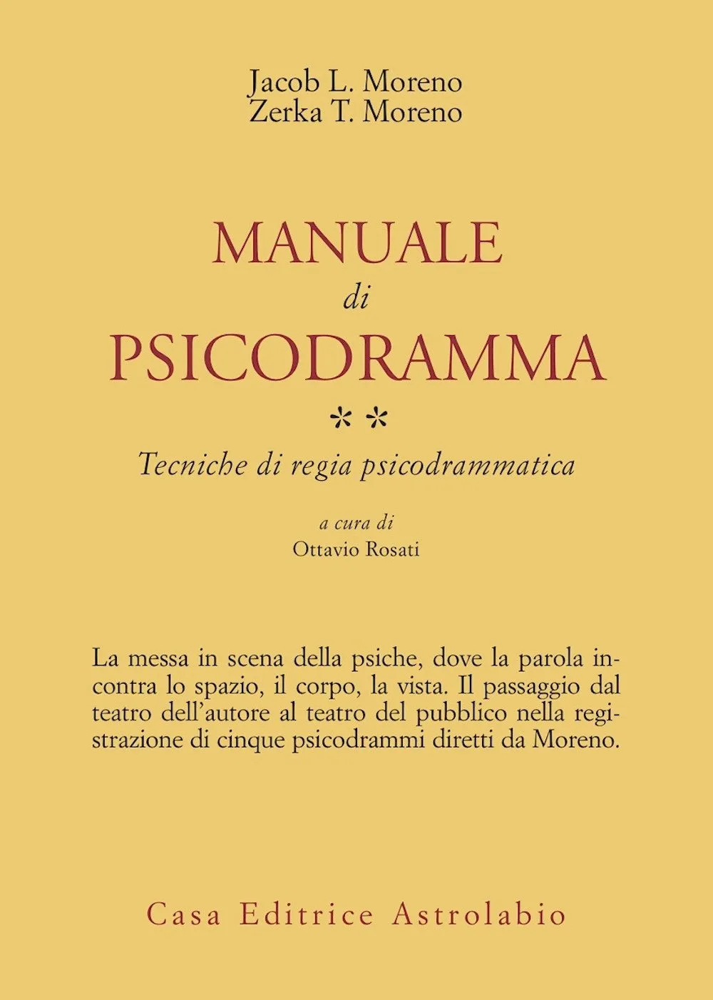 Manuale di psicodramma
