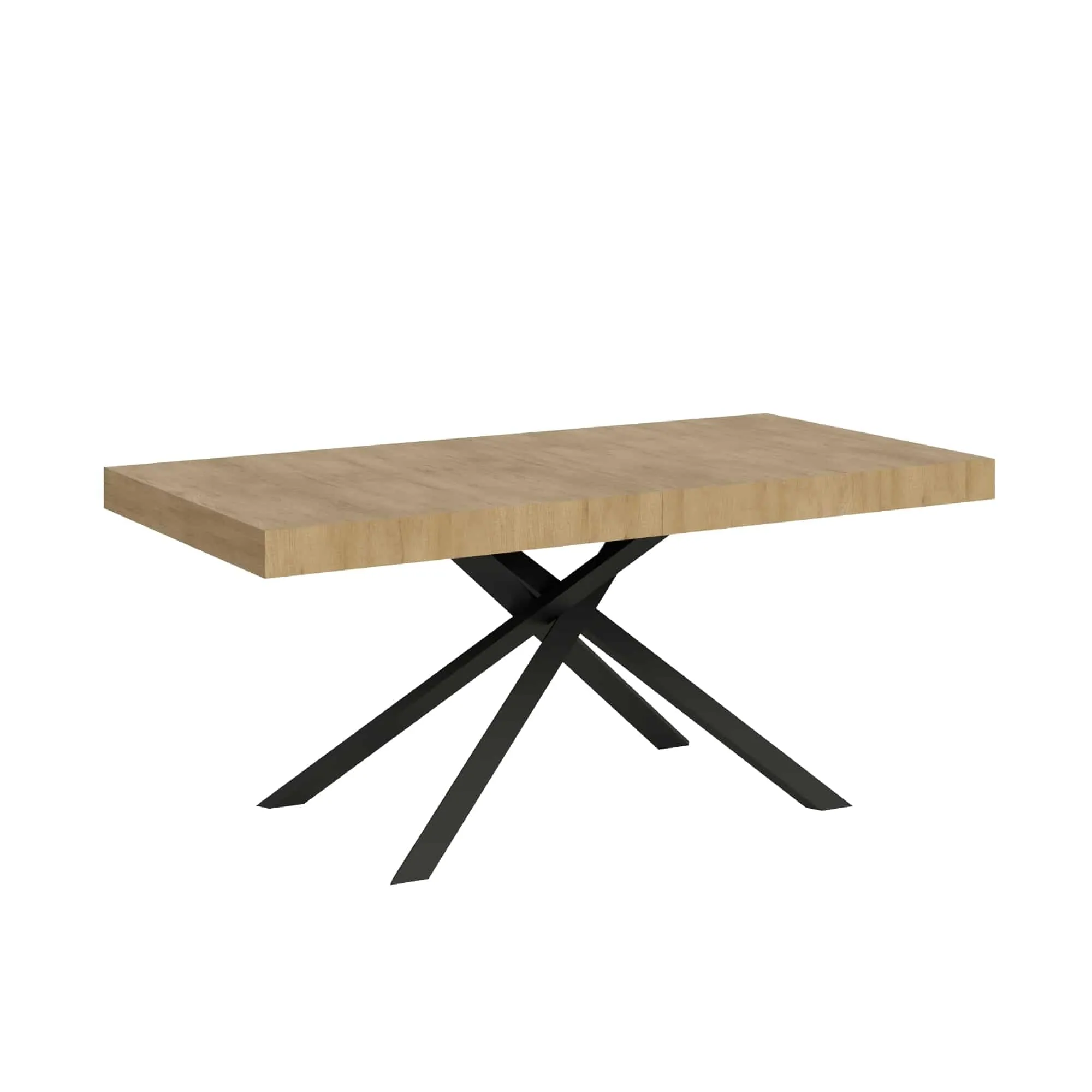 Tavolo Allungabile Karida 180/284 cm Quercia - Design Industriale e Comfort