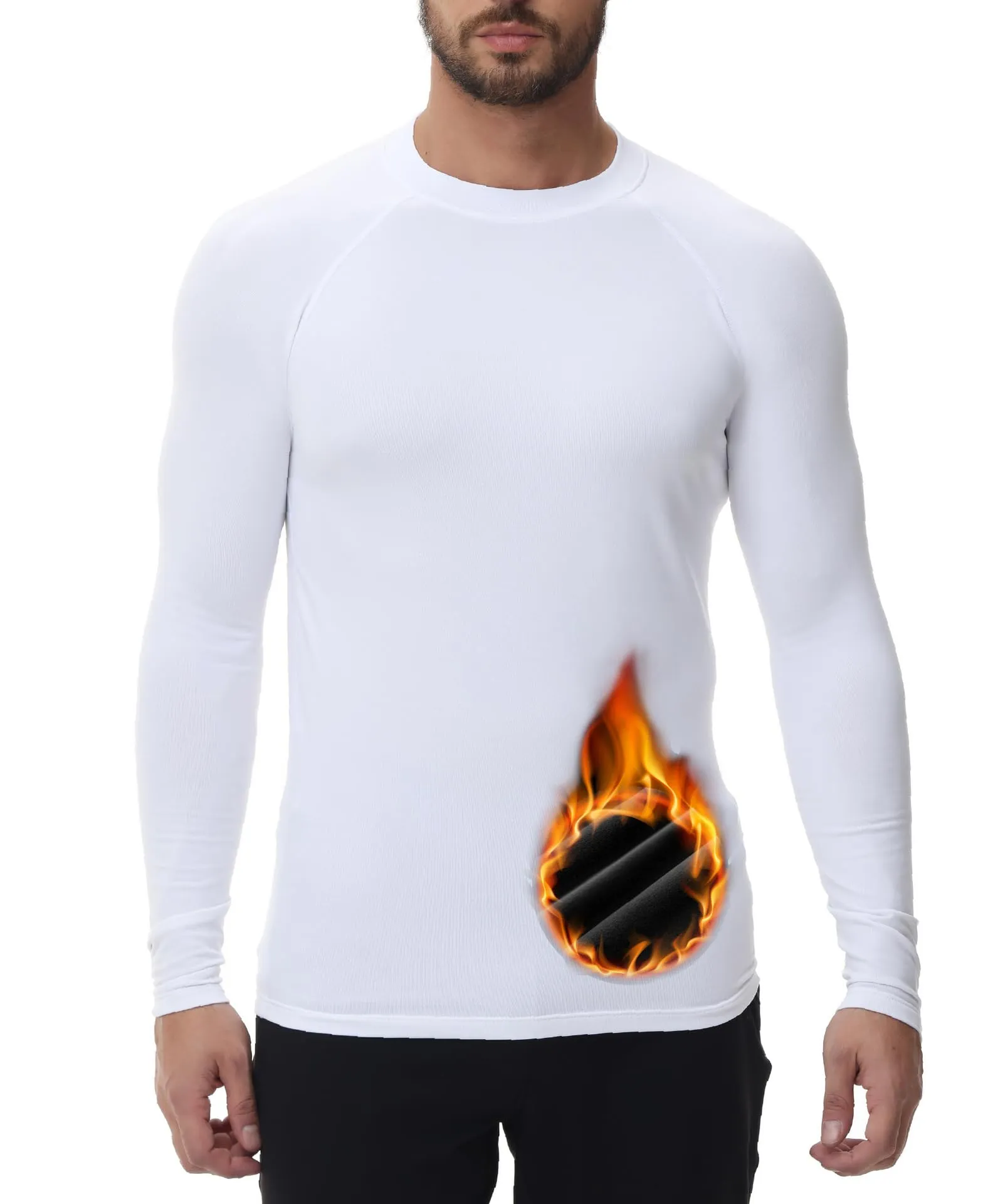 HUGE SPORTS Maglia Termica Uomo Invernale - Comfort e Performance per lo Sport