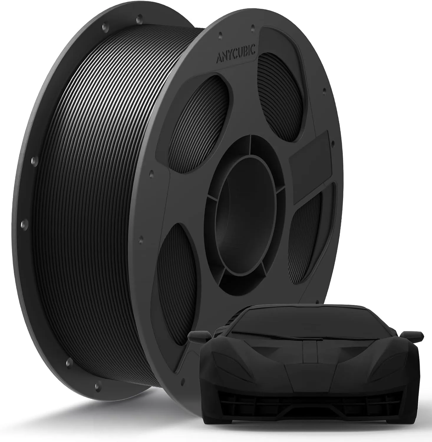 ANYCUBIC PLA+ Filamento Nero 1KG per Stampante 3D