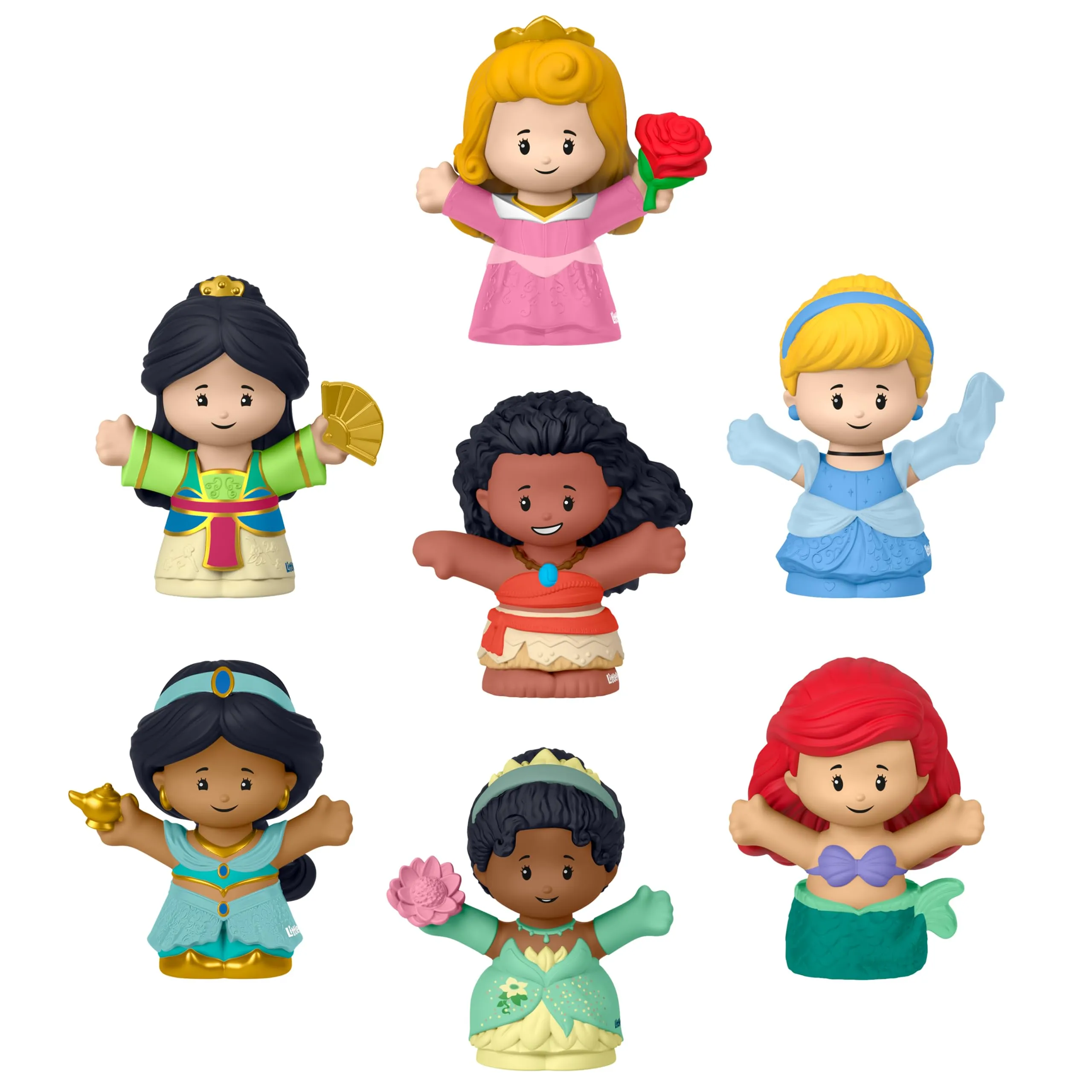 Fisher-Price Little People Disney Princess - Set da 7 personaggi