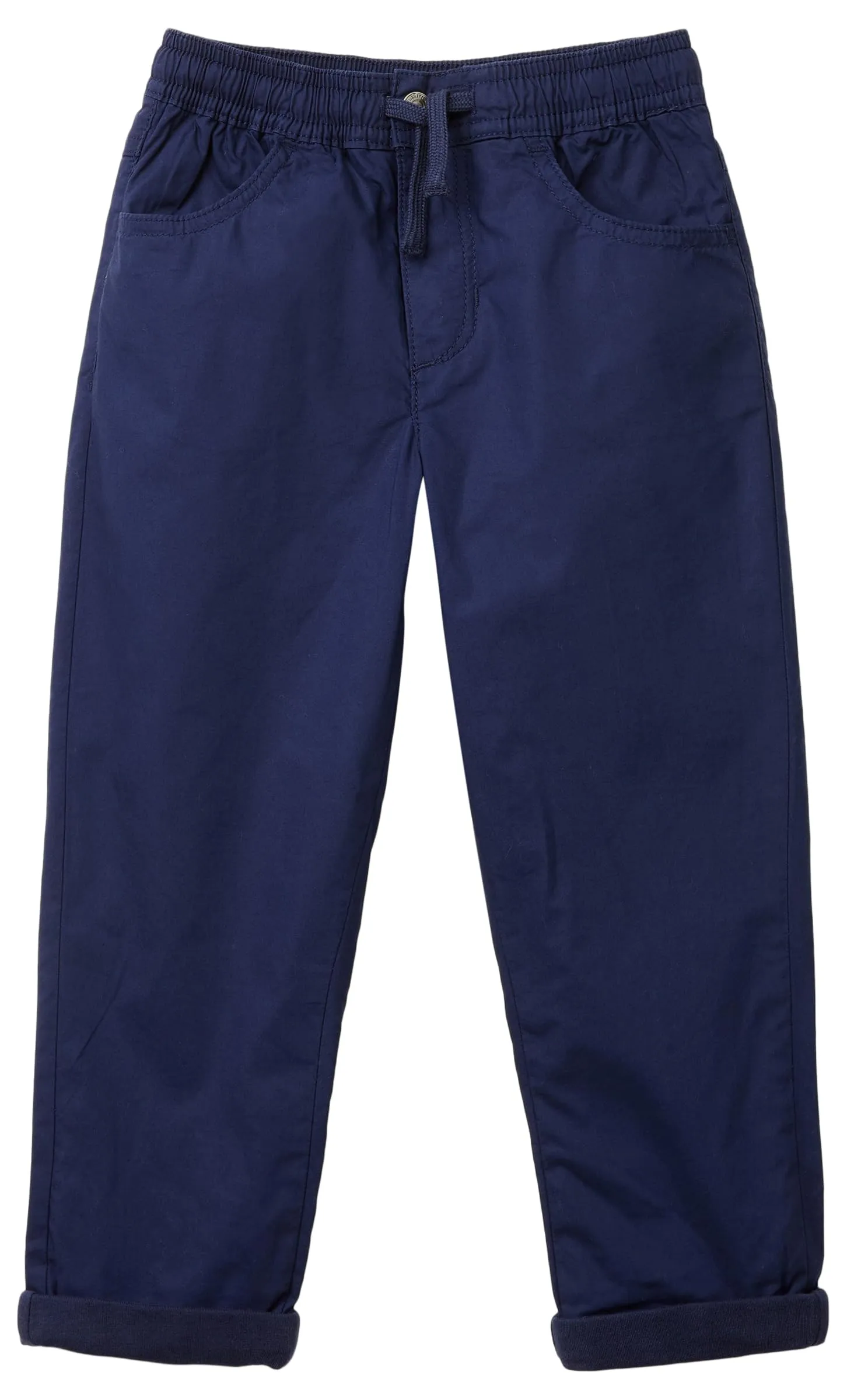 United Colors of Benetton Pantalone Jogger in Popeline con Dettagli Ricamati