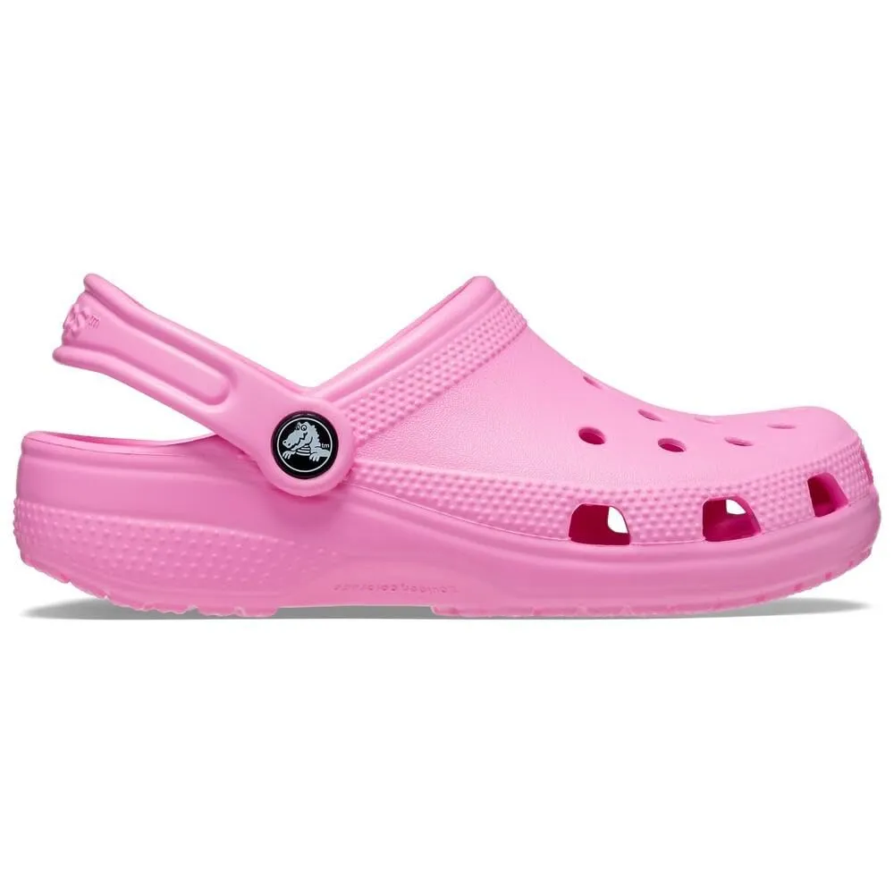 Crocs Classic Clog K, Zoccoli Unisex - Bambini e Ragazzi, Taffy Pink