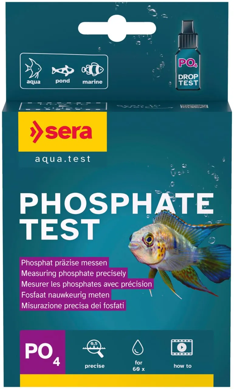 Sera Phosphat-Test PO4: Misura e Controlla i Fosfati nel Tuo Acquario