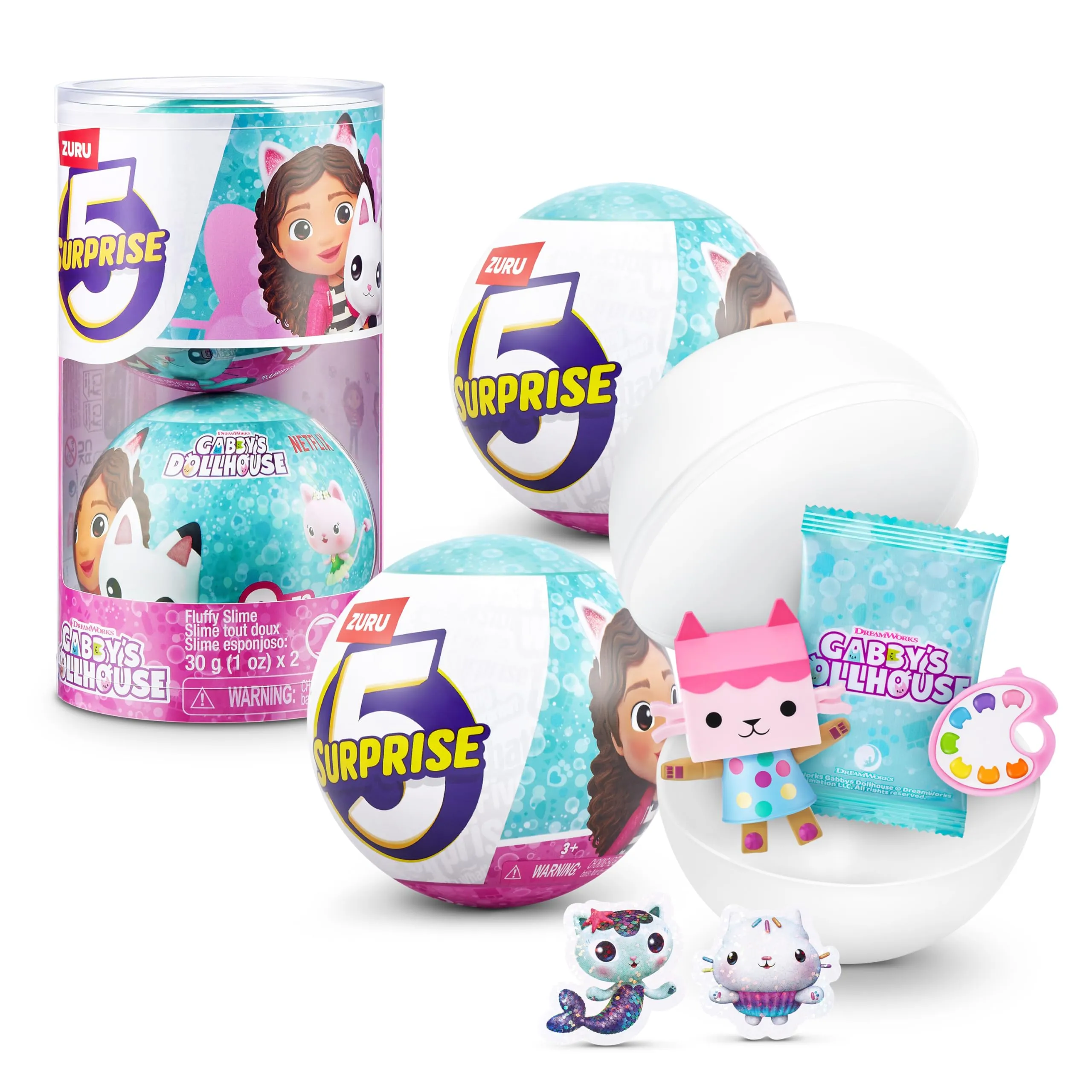5 Surprise Gabby's Dollhouse di ZURU - 2 Capsule